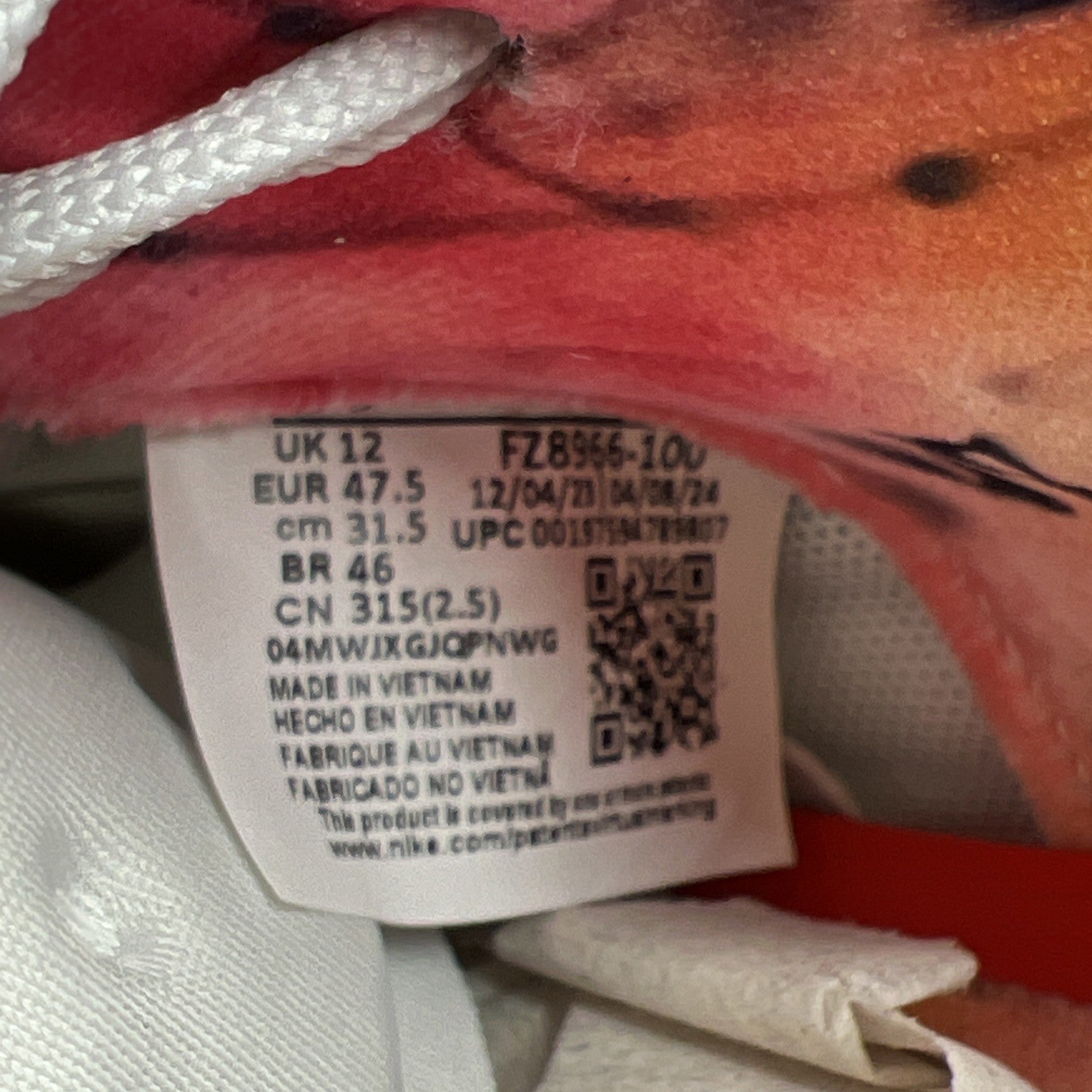 Size 14.5 - Nike Futura x Jam Olympic W (FZ8966-100)