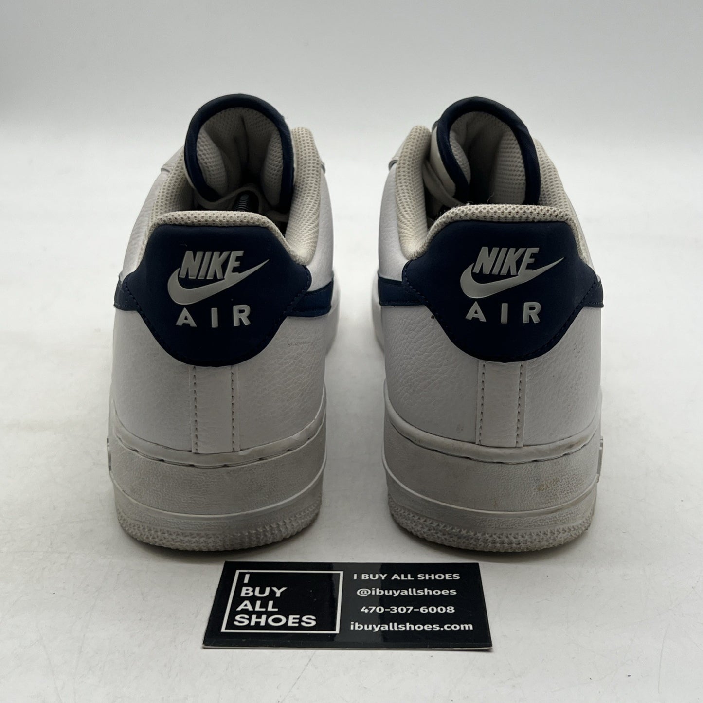 Size 12 - Nike Air Force 1 '07 Midnight Navy (CJ1607-100)