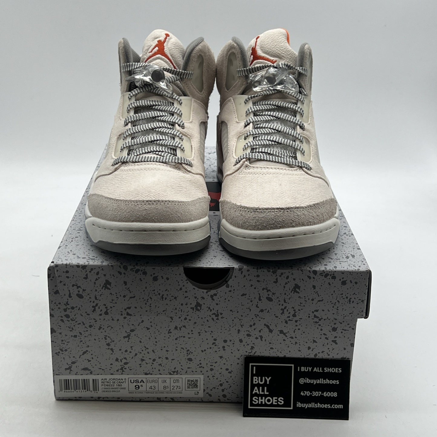 Size 9.5 - Air Jordan 5 Retro SE Craft Light Orewood Brown (FD9222-180)