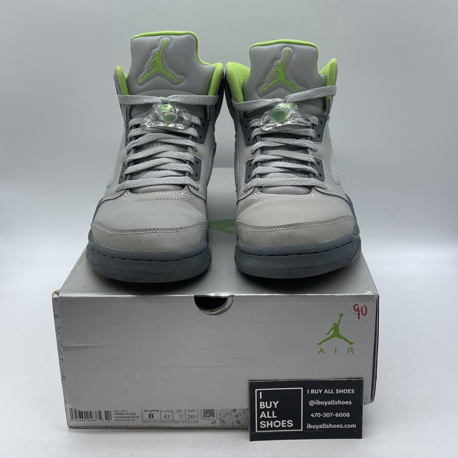 Size 8 - Air Jordan 5 Retro Green Bean (DM9014-003)