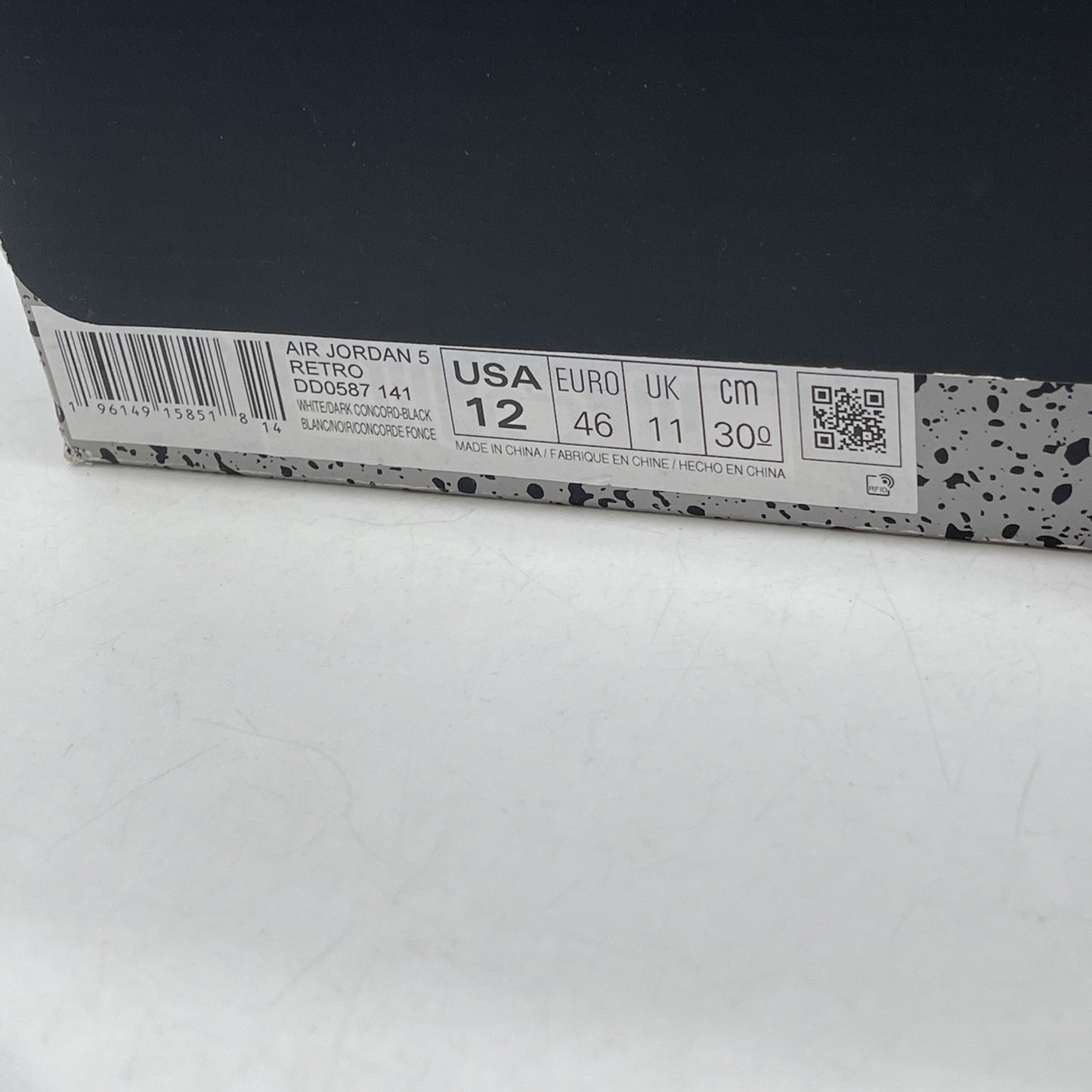 Size 12 - Air Jordan 5 Concord 2022 (DD05587-141)