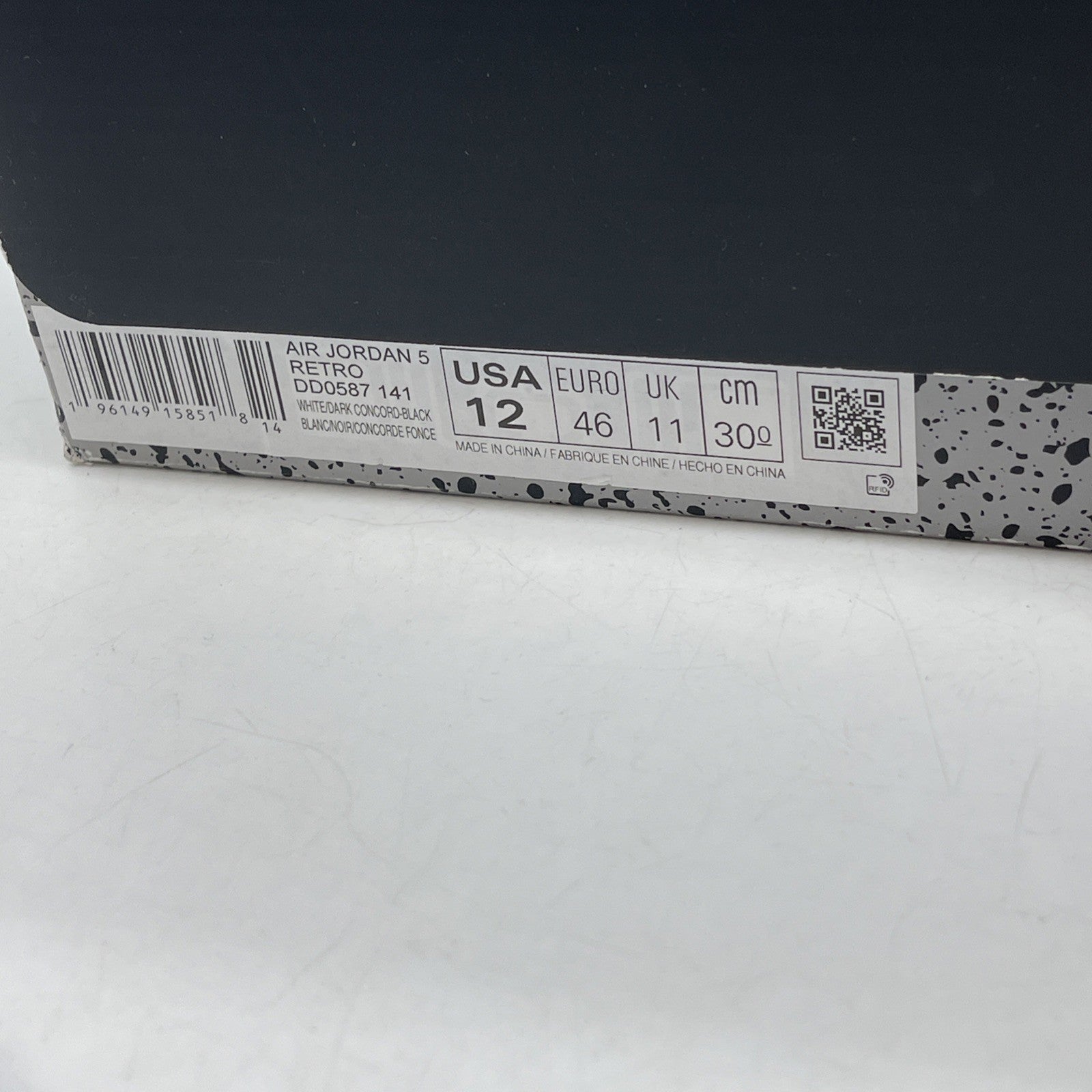 Size 12 - Air Jordan 5 Concord 2022 (DD05587-141)