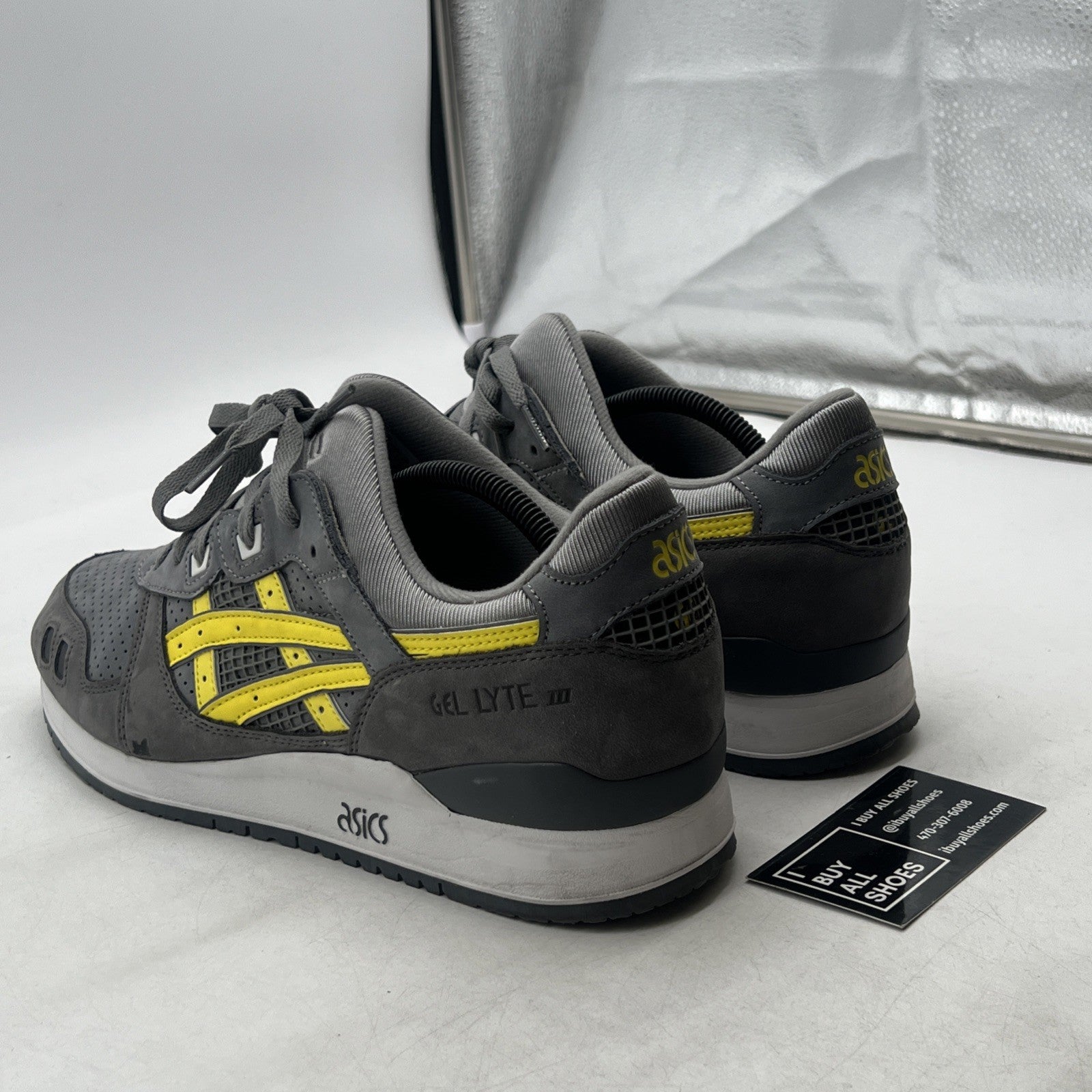 Size 11.5 - Ronnie Fieg x Asics Gel Lyte 3 Remastered Super Yellow (1201A810)
