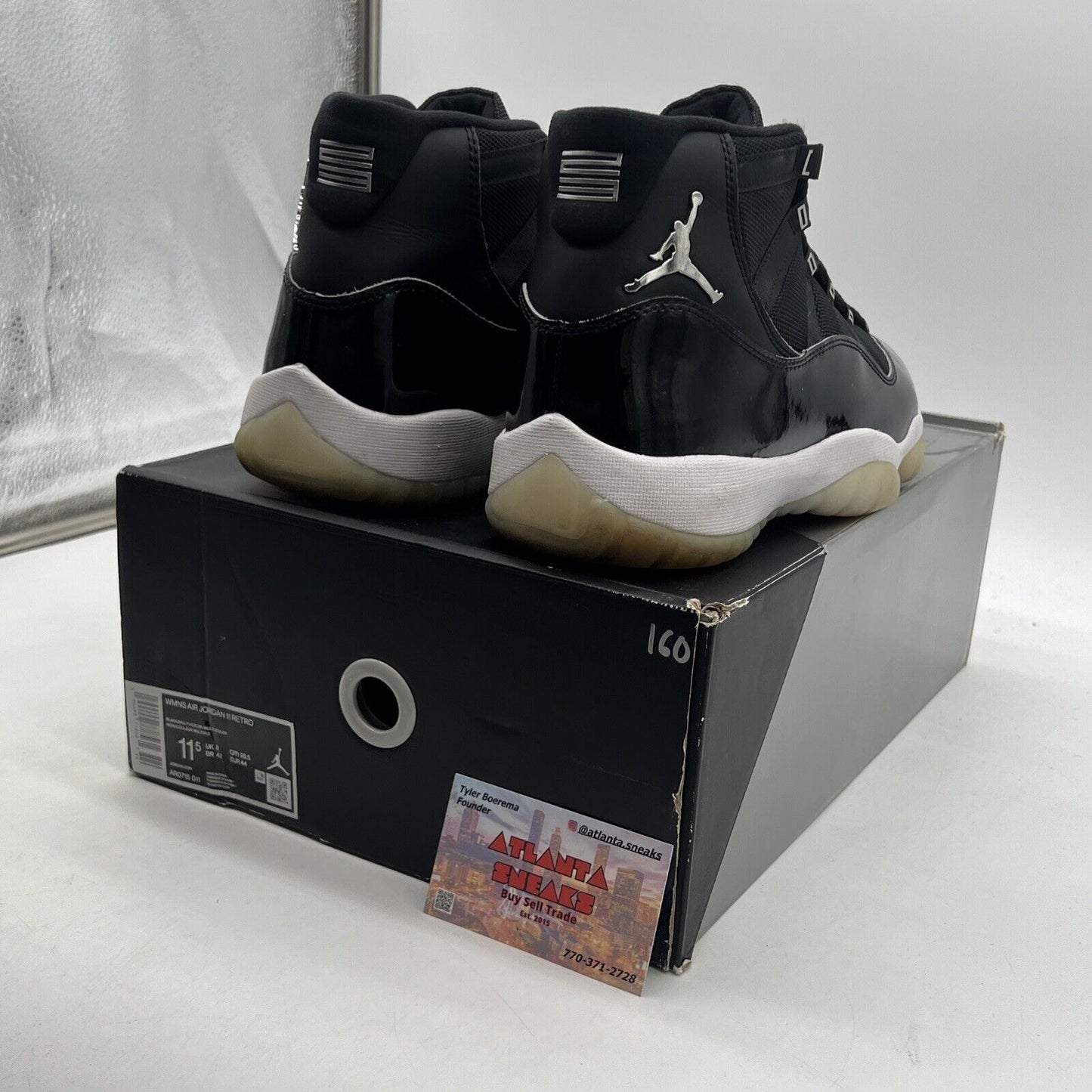 Size 11.5 - Air Jordan 11 Retro Jubilee / 25th Anniversary W (AR0715-011)