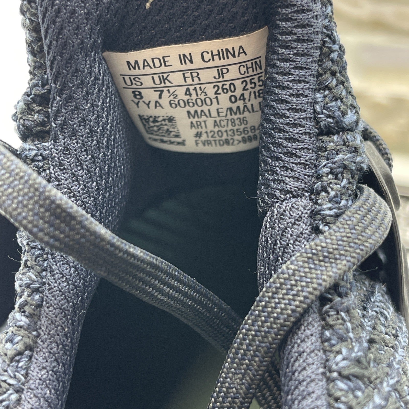 Size 8 - adidas Parley x UltraBoost Deep Ocean Blue Suede (AC7836)