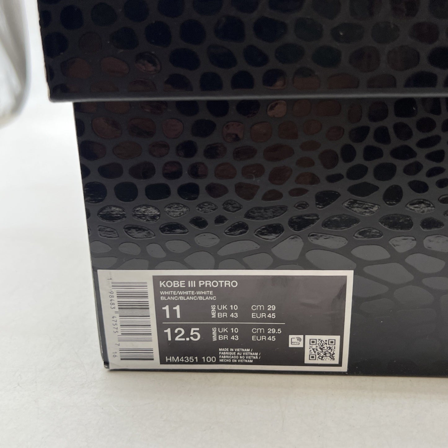Size 11 - Nike Zoom Kobe 3 Protro Halo Basketball (HM4351-100)