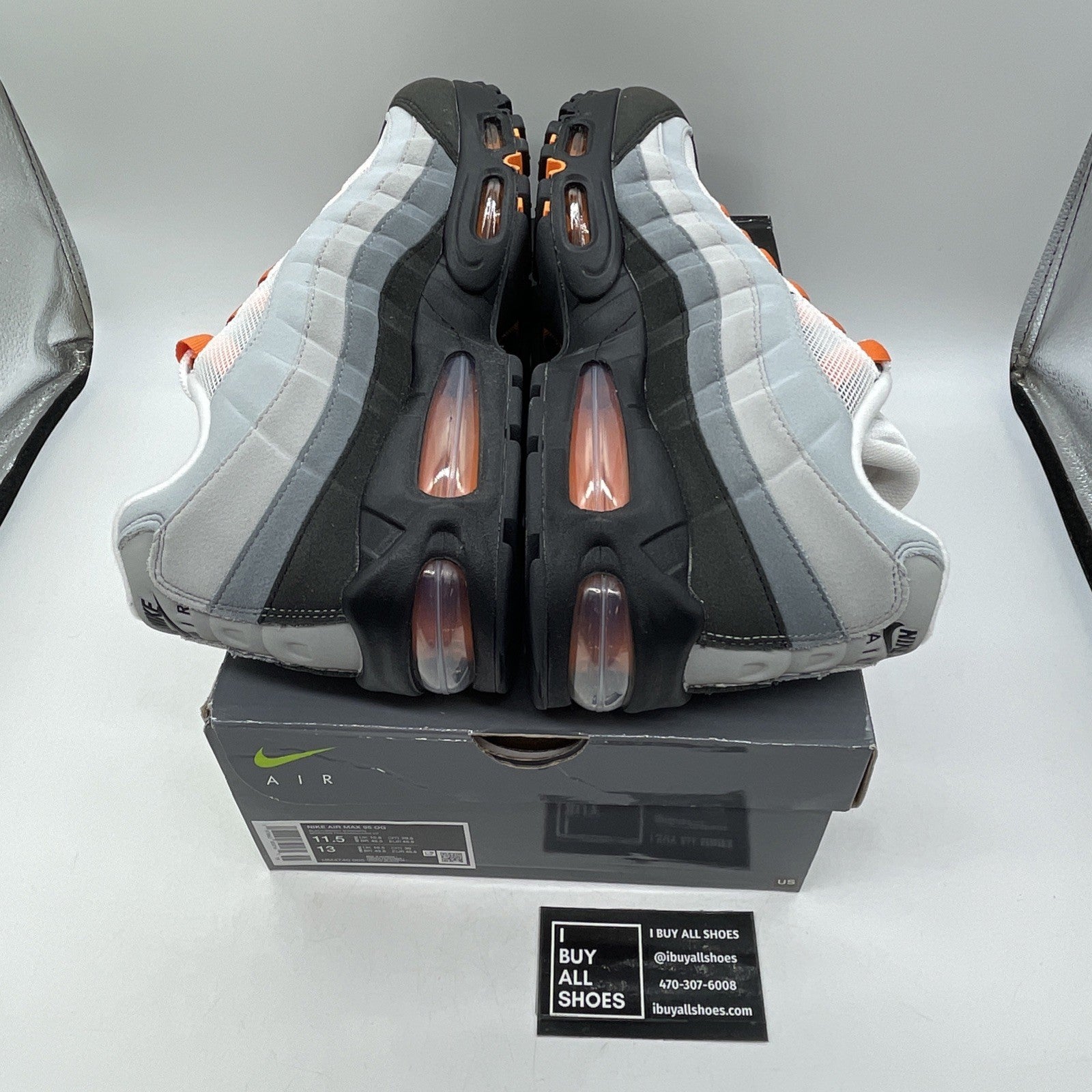Size 11.5 - Nike Air Max 95 OG Big Bubble Bright Mandarin Orange 2.0 HM4740-101