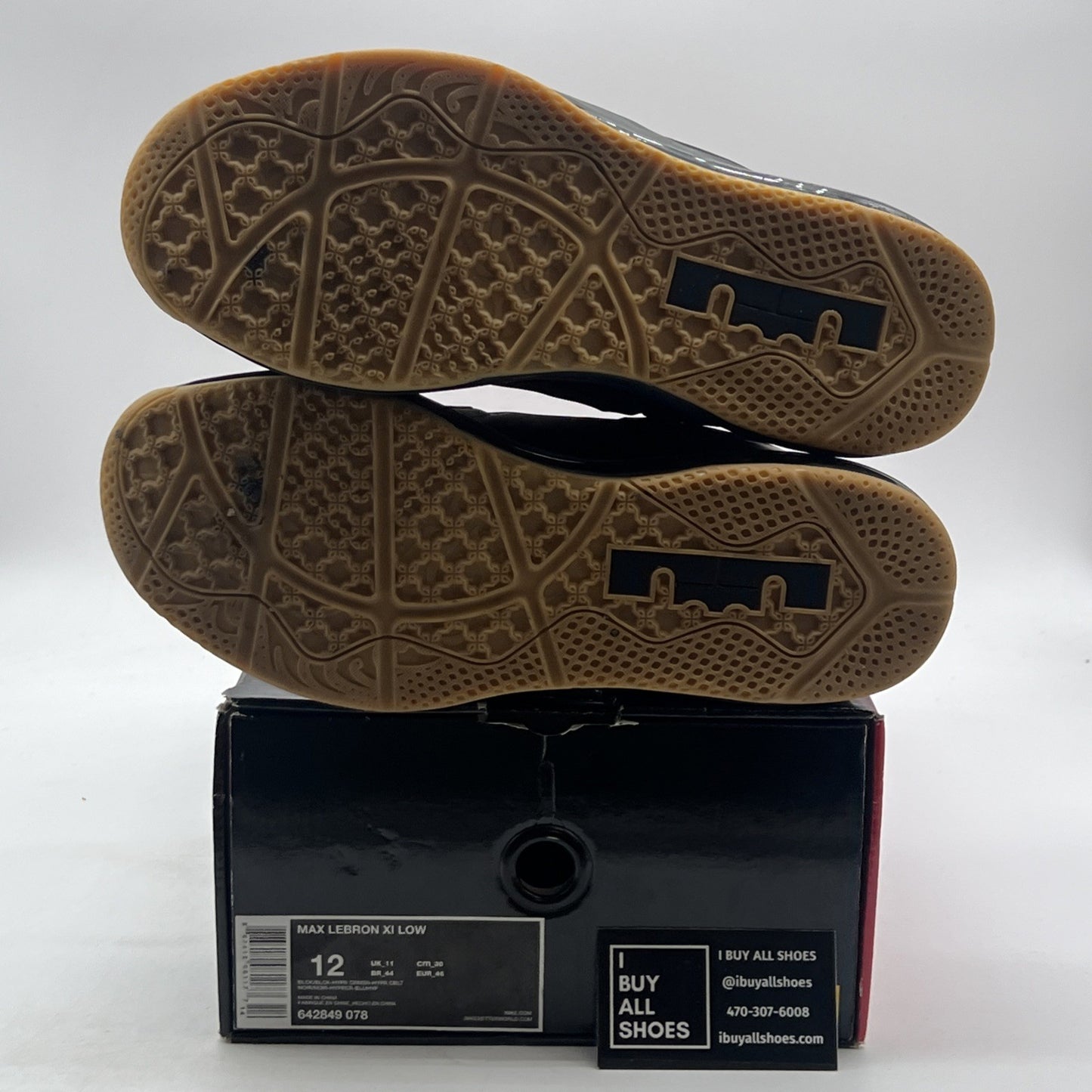 Size 12 - Nike Max LeBron 11 Low Gum (642849-078)