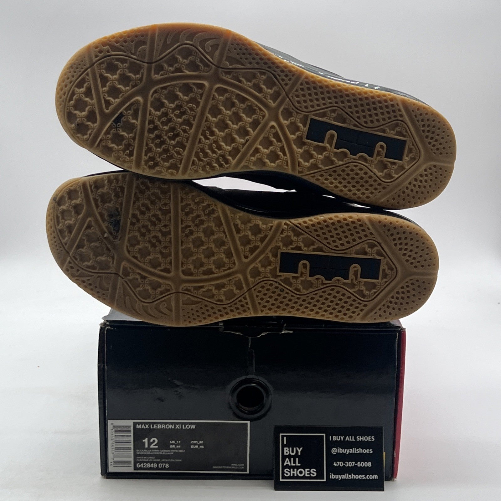 Size 12 - Nike Max LeBron 11 Low Gum (642849-078)