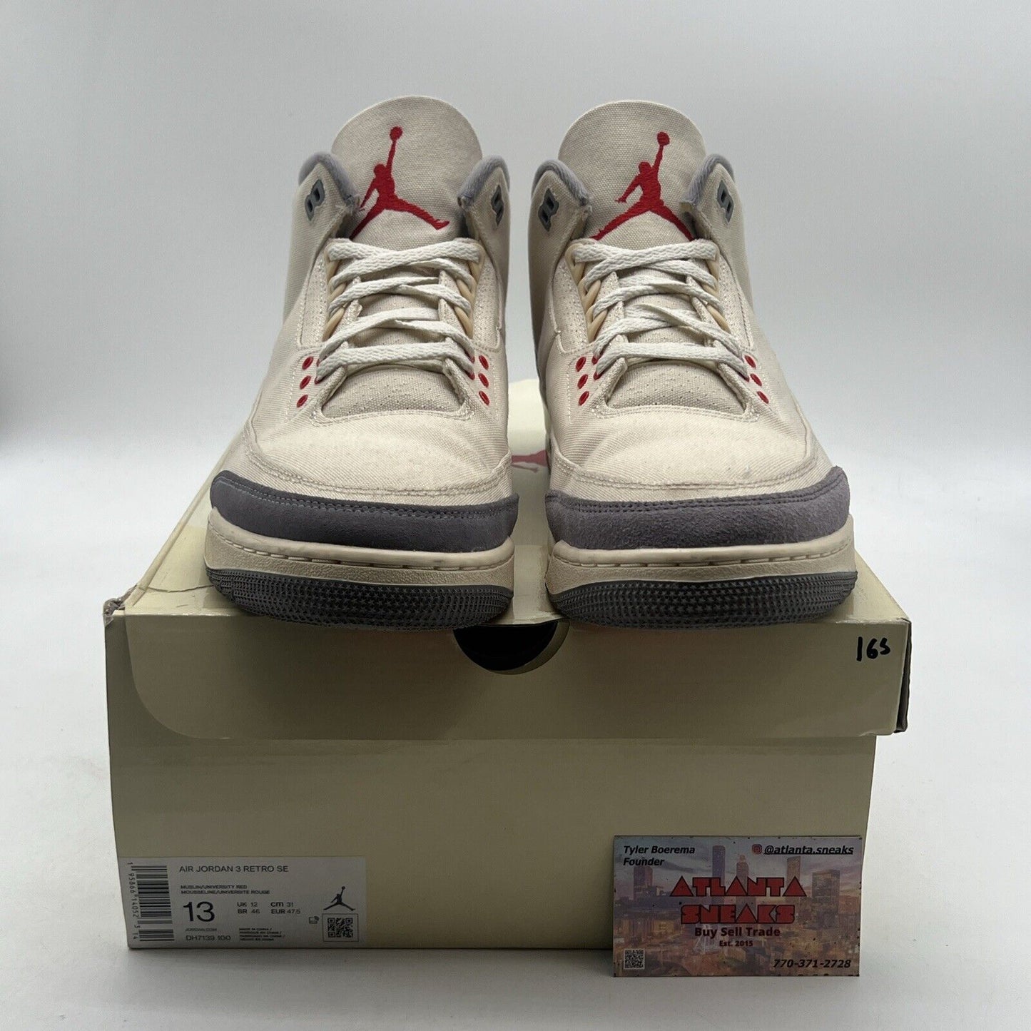 Size 13 - Air Jordan 3 Muslin (DH7139-100)