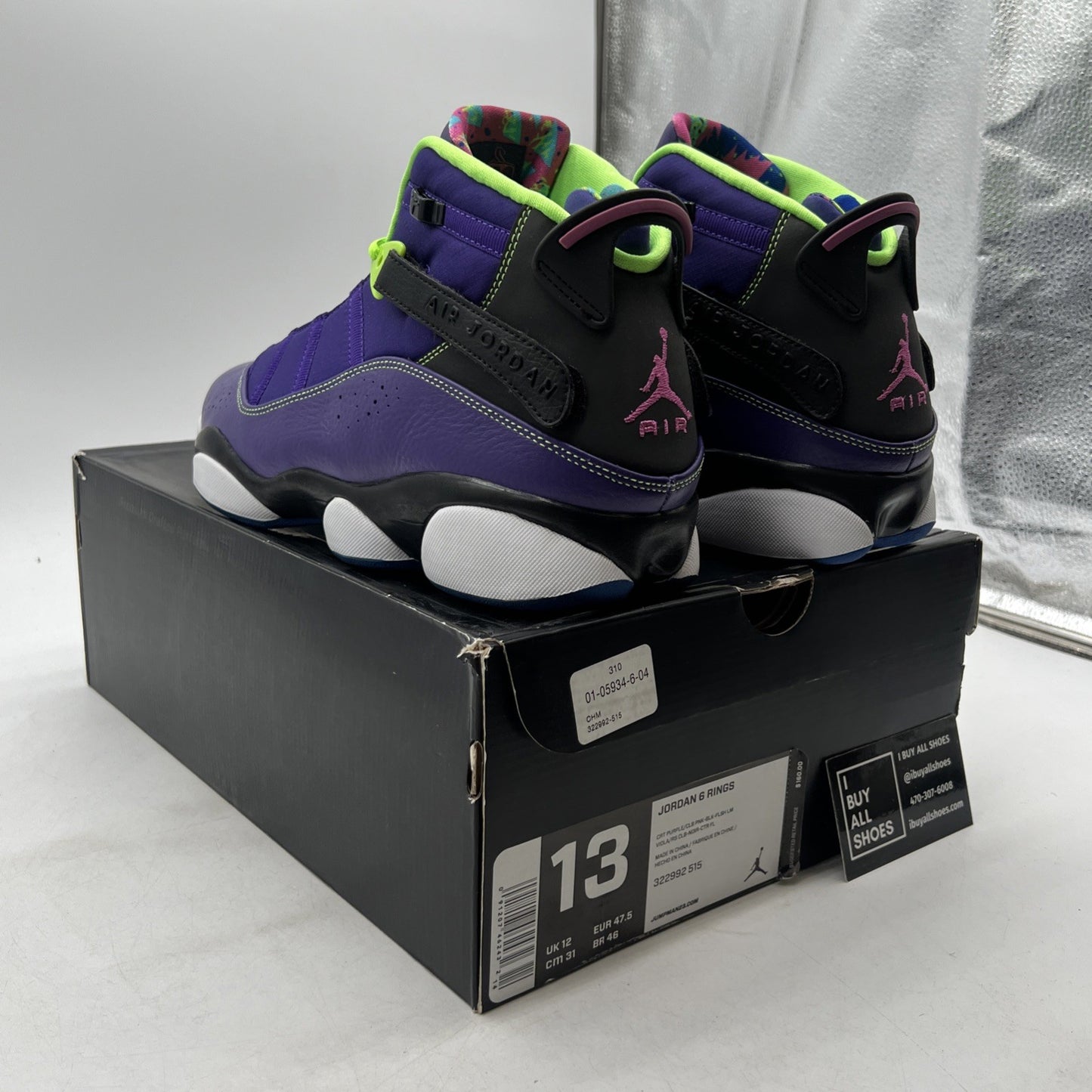 Size 13 - Jordan 6 Rings Bel Air (322992-515)
