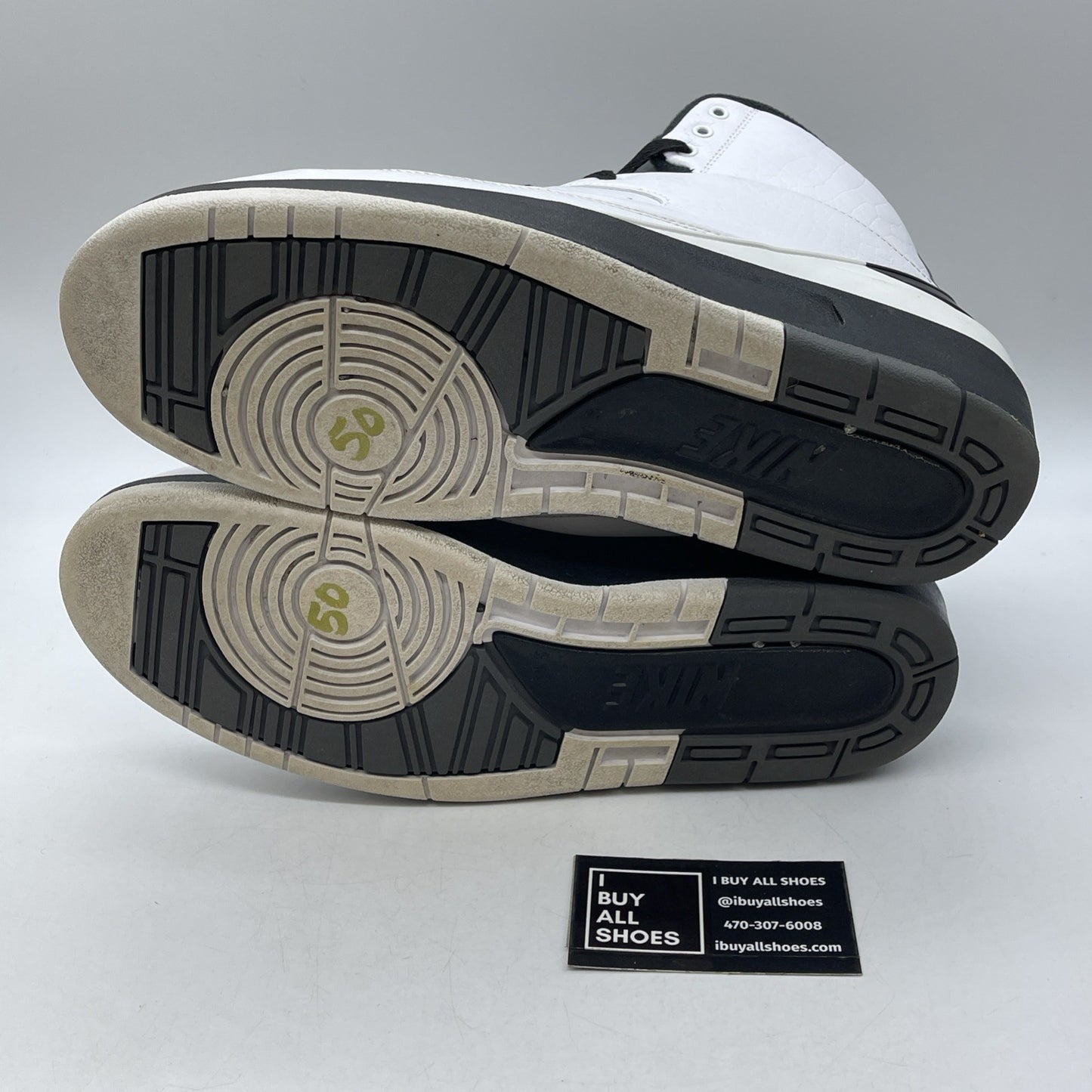 Size 11.5 - Air Jordan 2 Retro Wing It White Black Leather (834272-103)