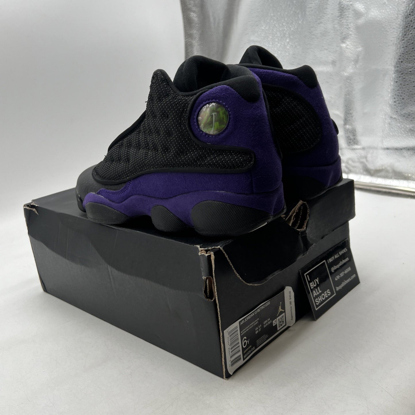 Size 6Y - Air Jordan 13 Retro Mid Court Purple (884129-015)