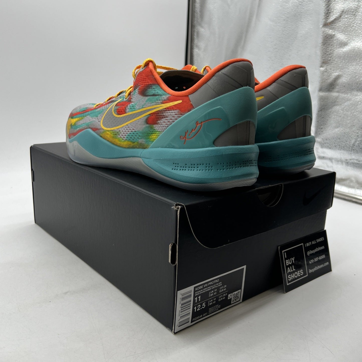 Size 11 - Nike Kobe 8 Protro 2024 Venice Beach (FQ3548-001)