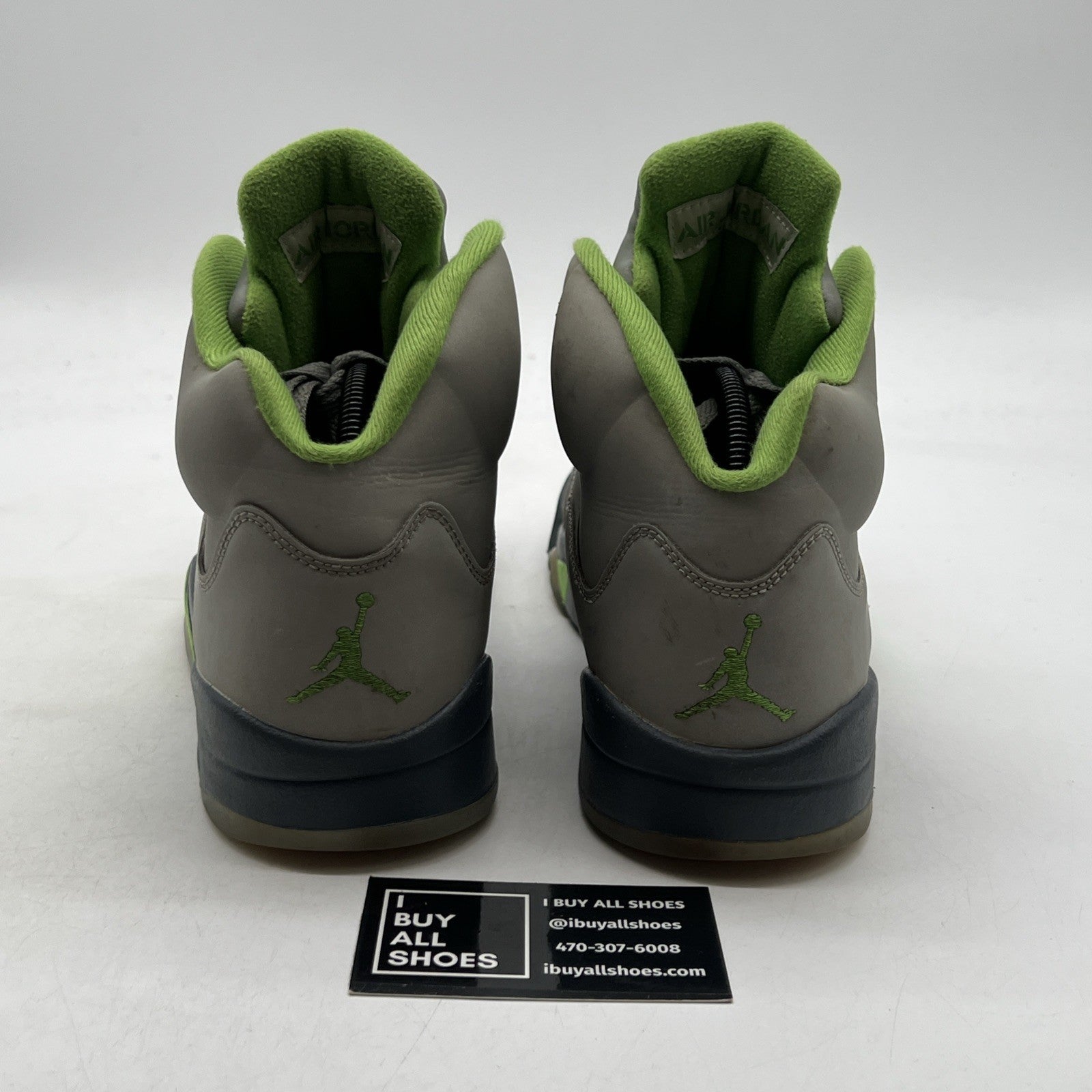 Size 9.5 - Air Jordan 5 Retro Green Bean (DM9014-003)