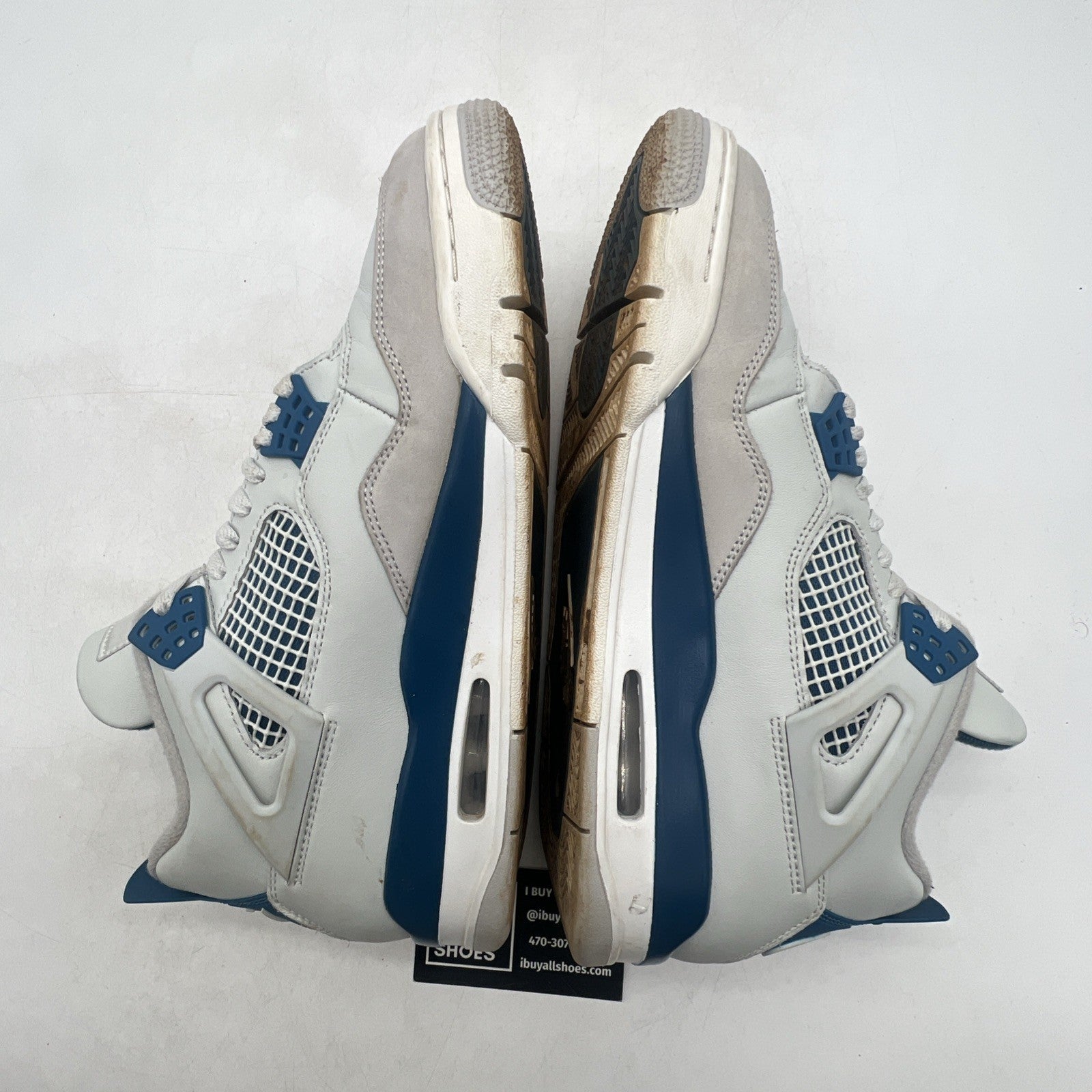 Size 9.5 - Air Jordan 4 Retro 2024 Military Blue (FV5029-141)
