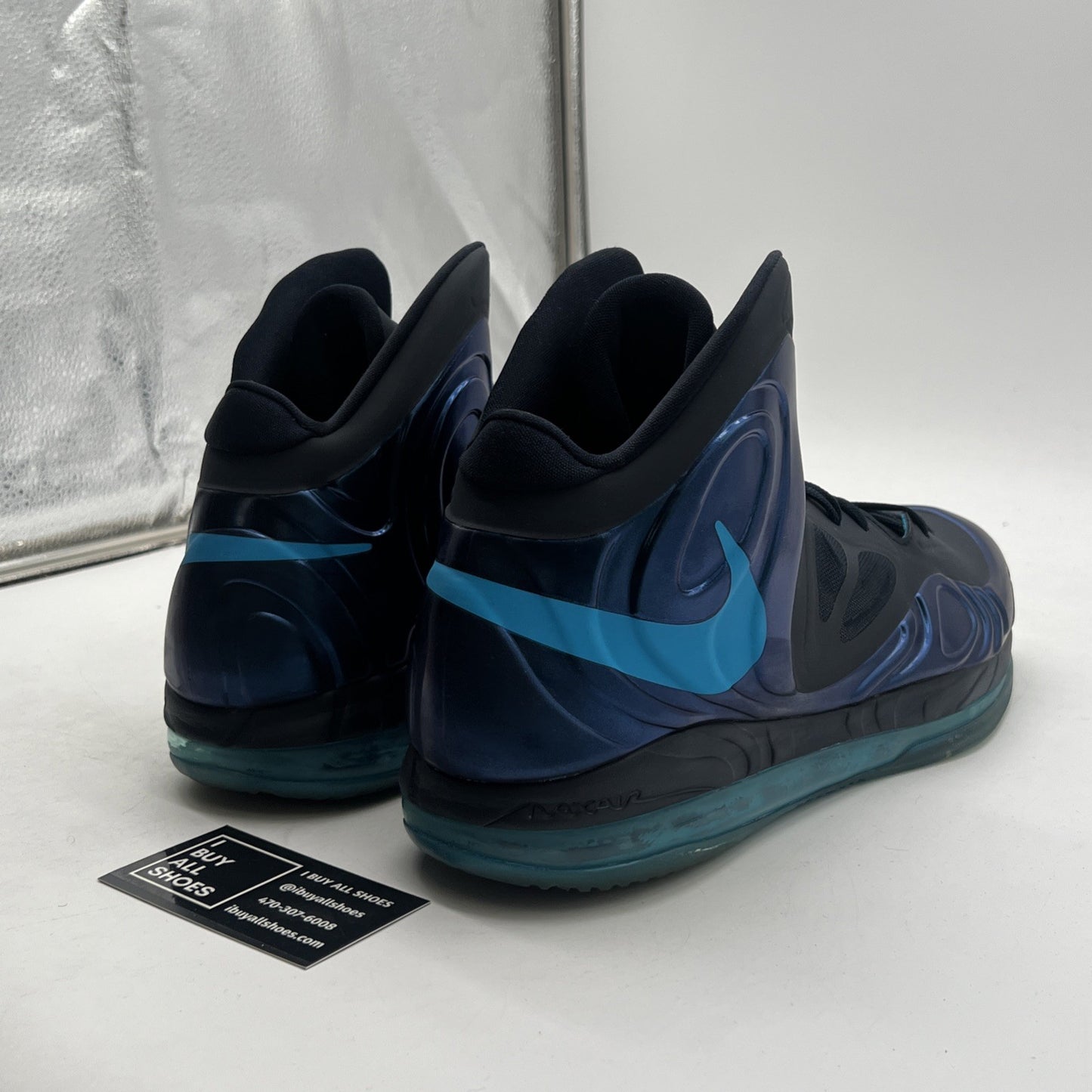 Size 13 - Nike Air Max Hyperposite Dark Obsidian (524862-401)