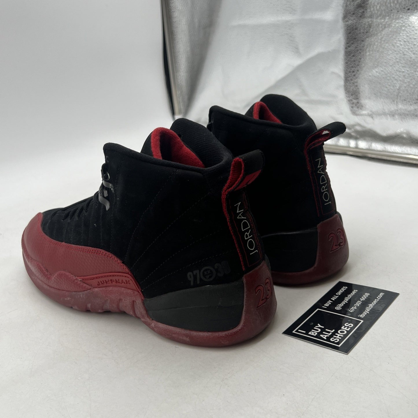 Size 8 - Air Jordan 12 Retro 2009 Flu Game (130690-065)