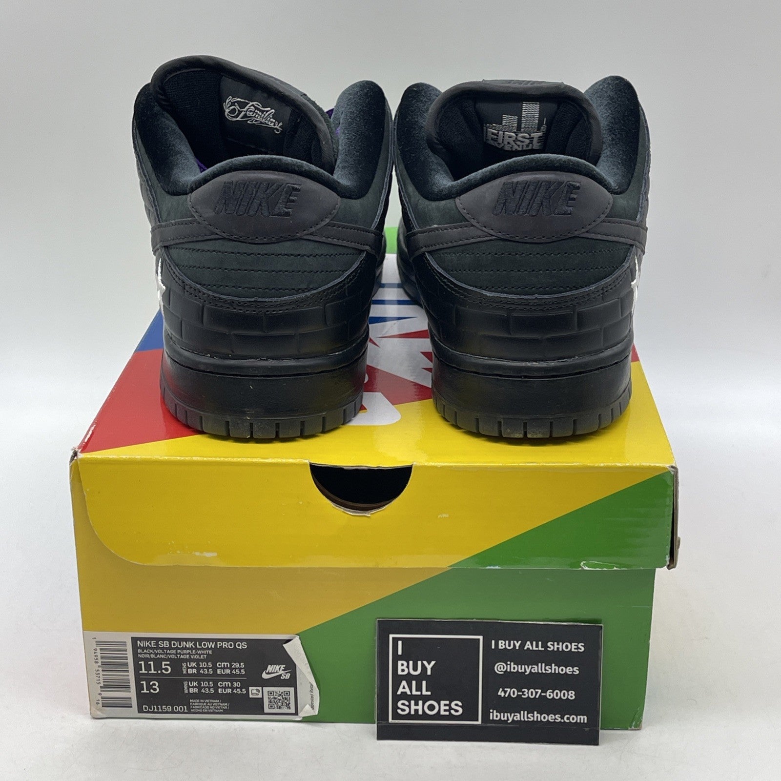Size 11.5 - Nike Familia x Dunk Pro QS SB Special Box Low First Avenue