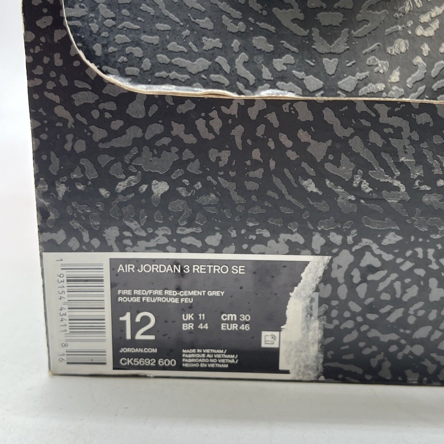 Size 12 - Air Jordan 3 Retro SE Mid Unite (CK5692-600)