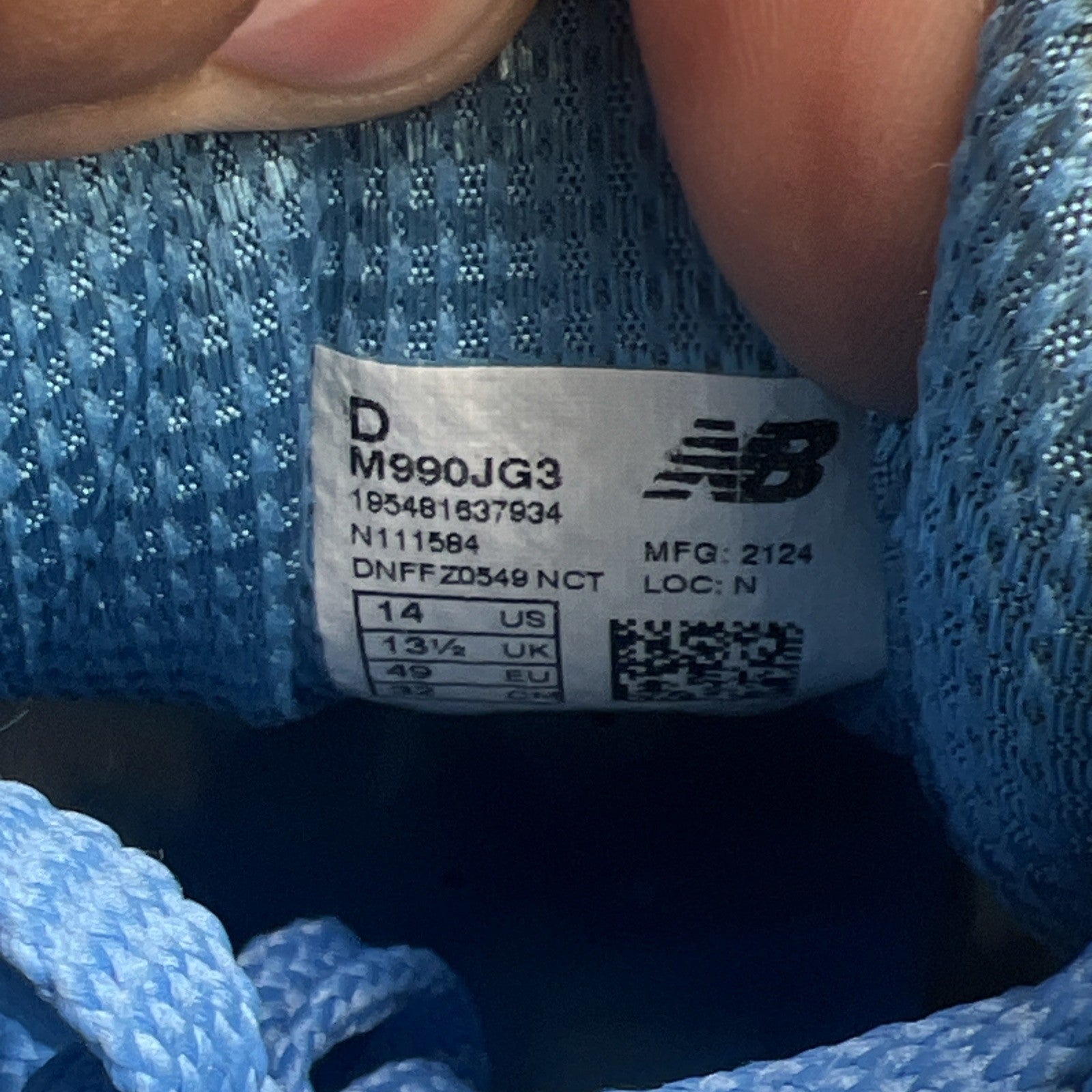 Size 14 -New Balance Joe Freshgoods x 990v3 Made In USA Outside Clothes (M990JG)