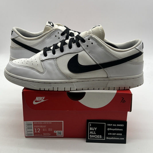Size 12 - Nike Dunk Low Reverse Panda (DJ6188-101)