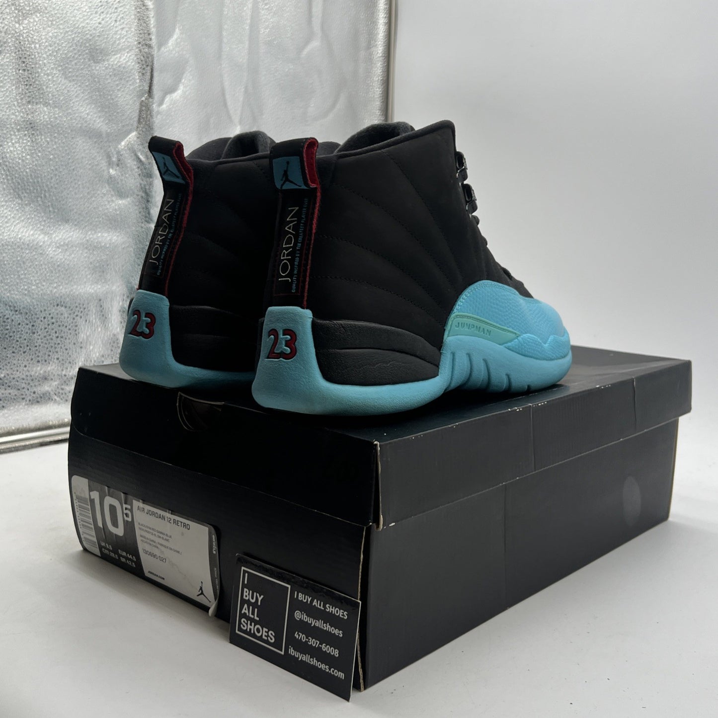 Size 10.5 - Air Jordan 12 Retro Gamma Blue (130690-027)