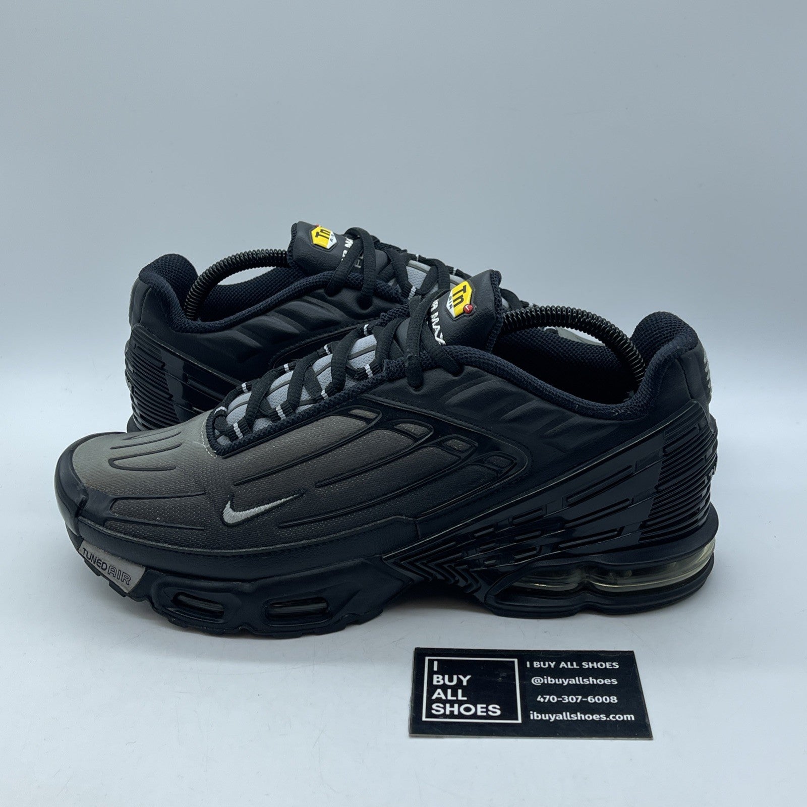Size 9.5 - Nike Air Max Plus 3 OG Wolf Grey Black Suede Leather (CJ9684-002)