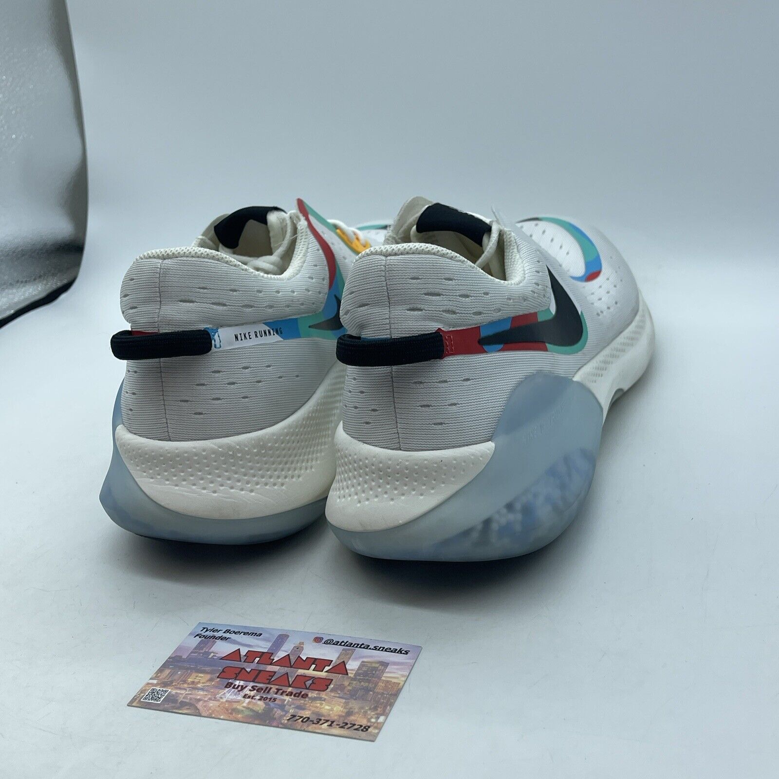 Size 12.5 - Nike Joyride Dual Run A.I.R. White Blue Suede Leather (CV9304-100)