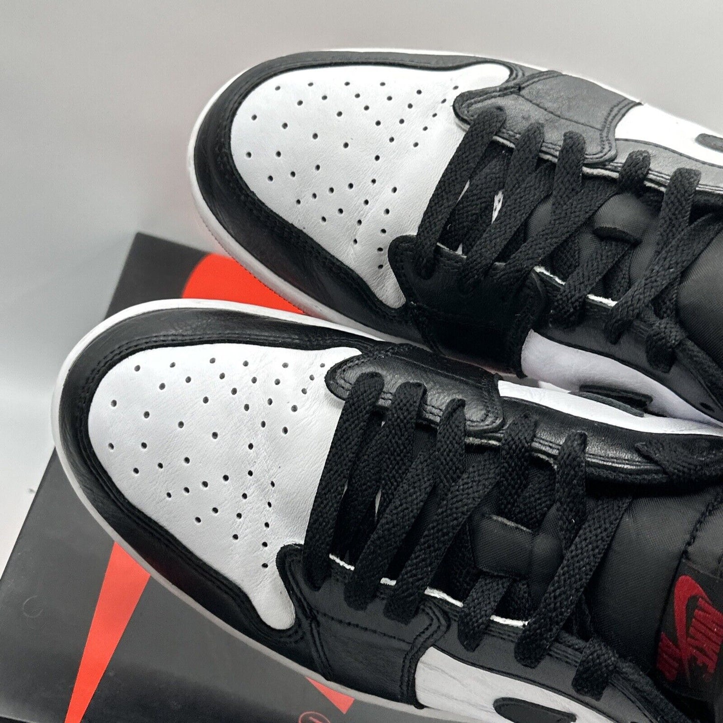 Nike Air Jordan 1 Low OG Black Toe 2023 Men’s 12 Shoes CZ0790-106