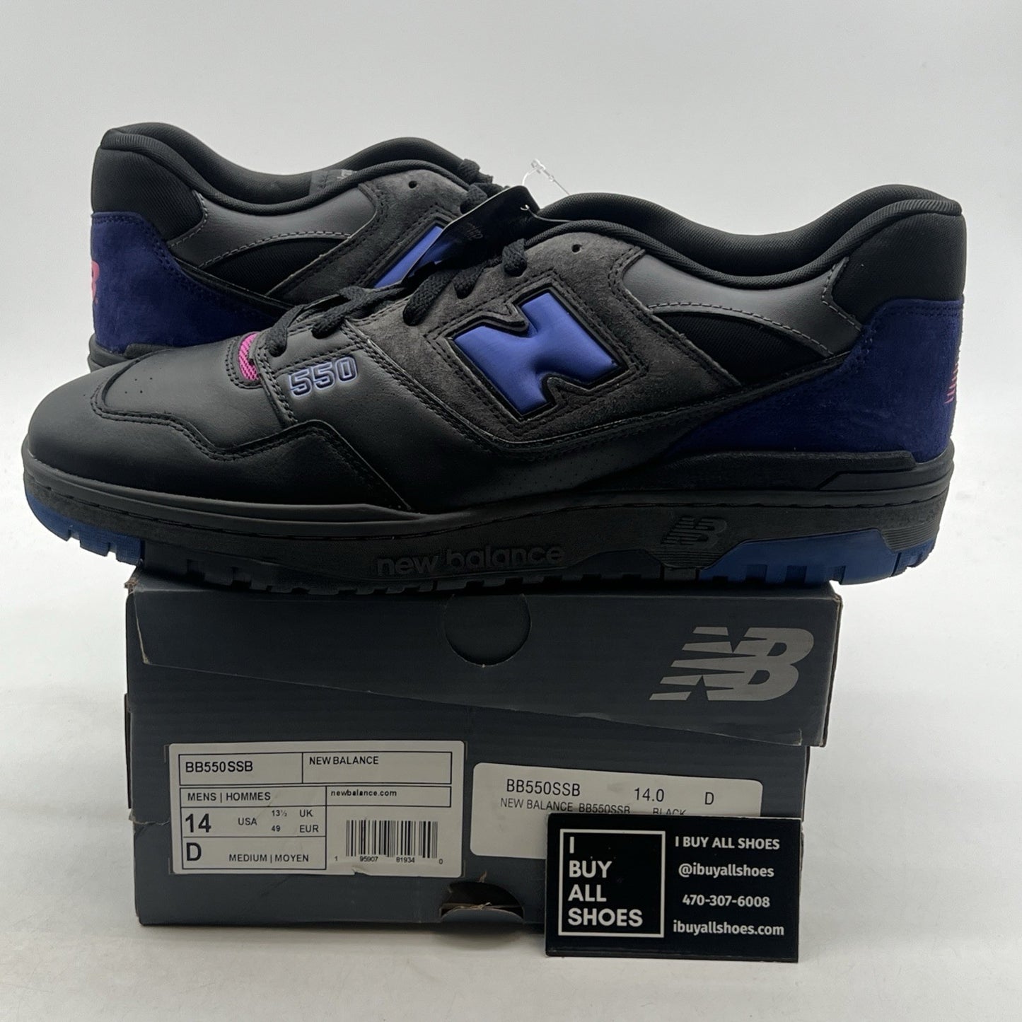 Size 14 - New Balance 550 Miami Nights (BB550SSB)