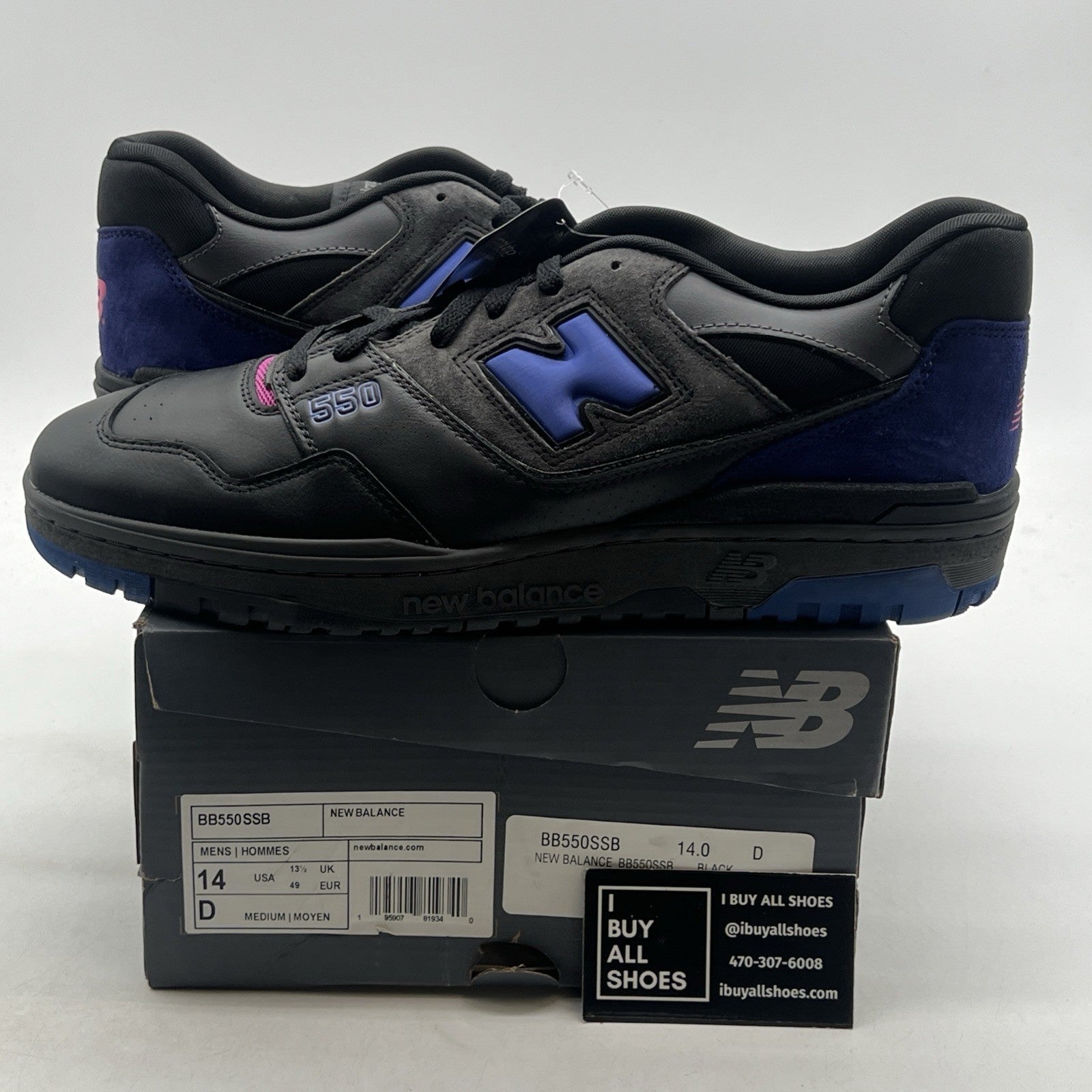 Size 14 - New Balance 550 Miami Nights (BB550SSB)