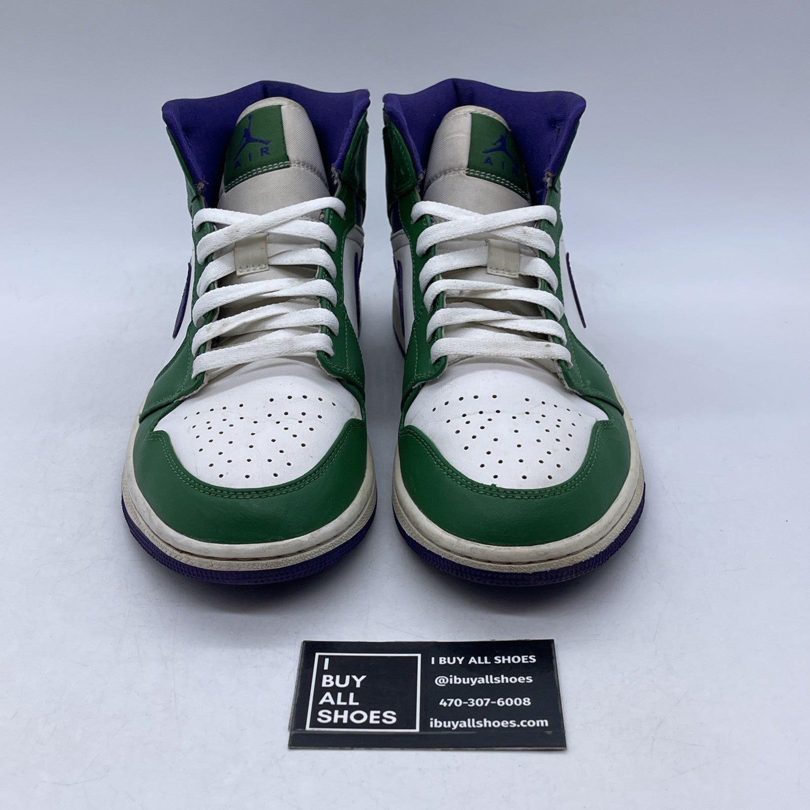 Size 8 - Air Jordan 1 Mid Hulk (554724-300)