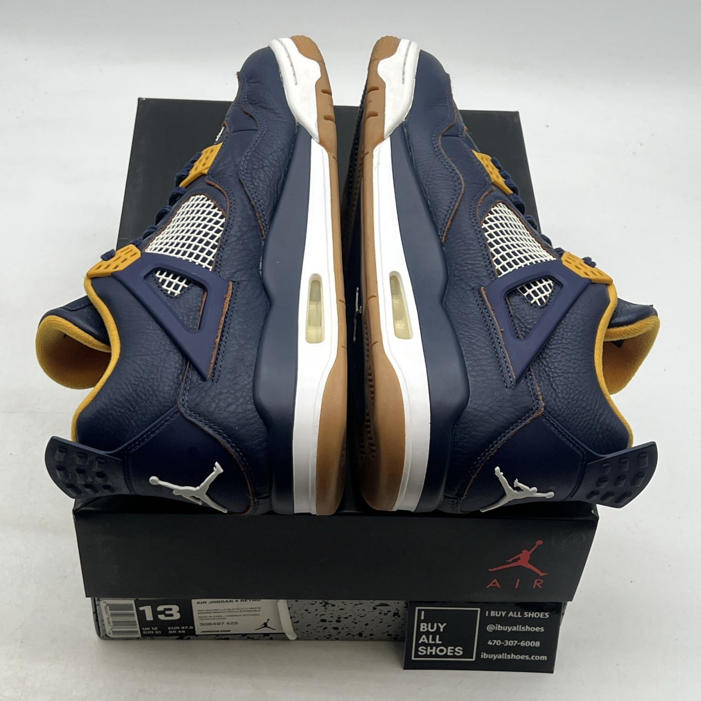 Size 13 - Air Jordan 4 Retro Dunk From Above (308497-425)
