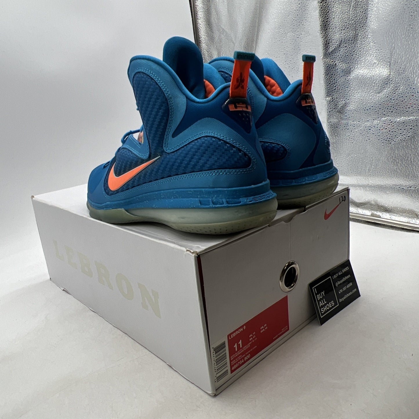 Size 11 - Nike LeBron 9 China - (469764-800)