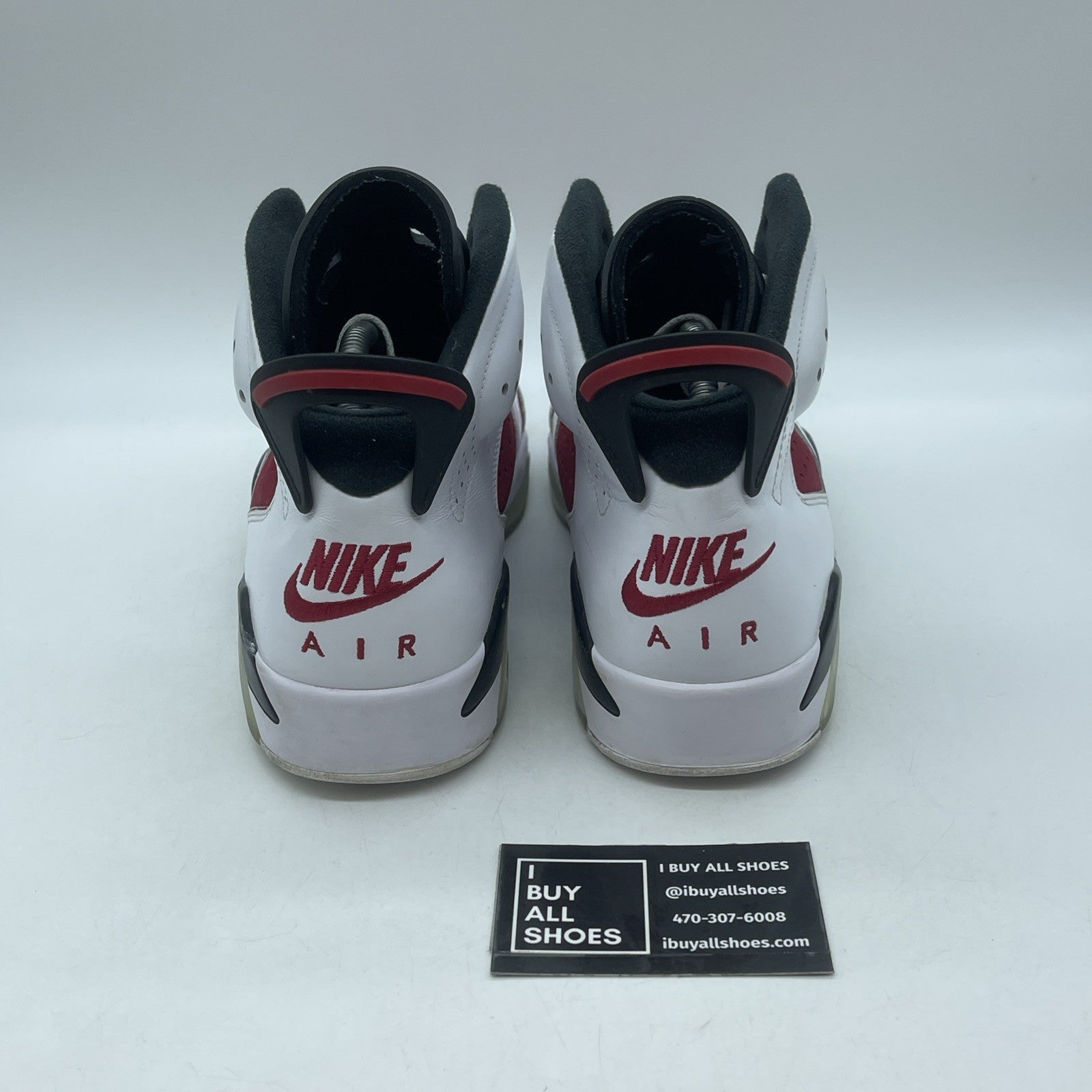 Size 9.5 - Jordan 6 Retro OG Mid Carmine White Red Suede Leather (CT8529-106)