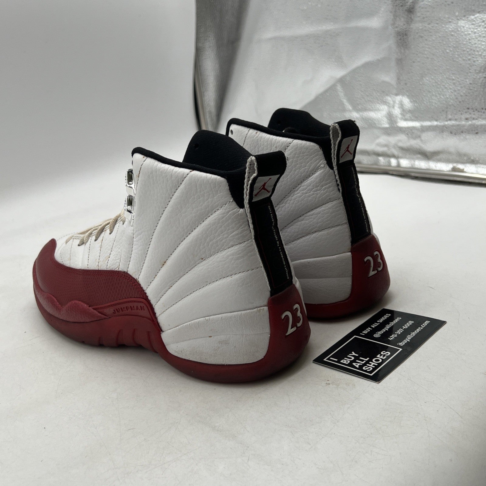 Size 9 - Air Jordan 12 Retro 2009 Cherry (130690-110)