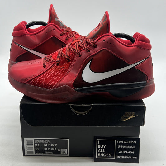 Size 9.5 - Nike KD 3 Red (DV0835-600)