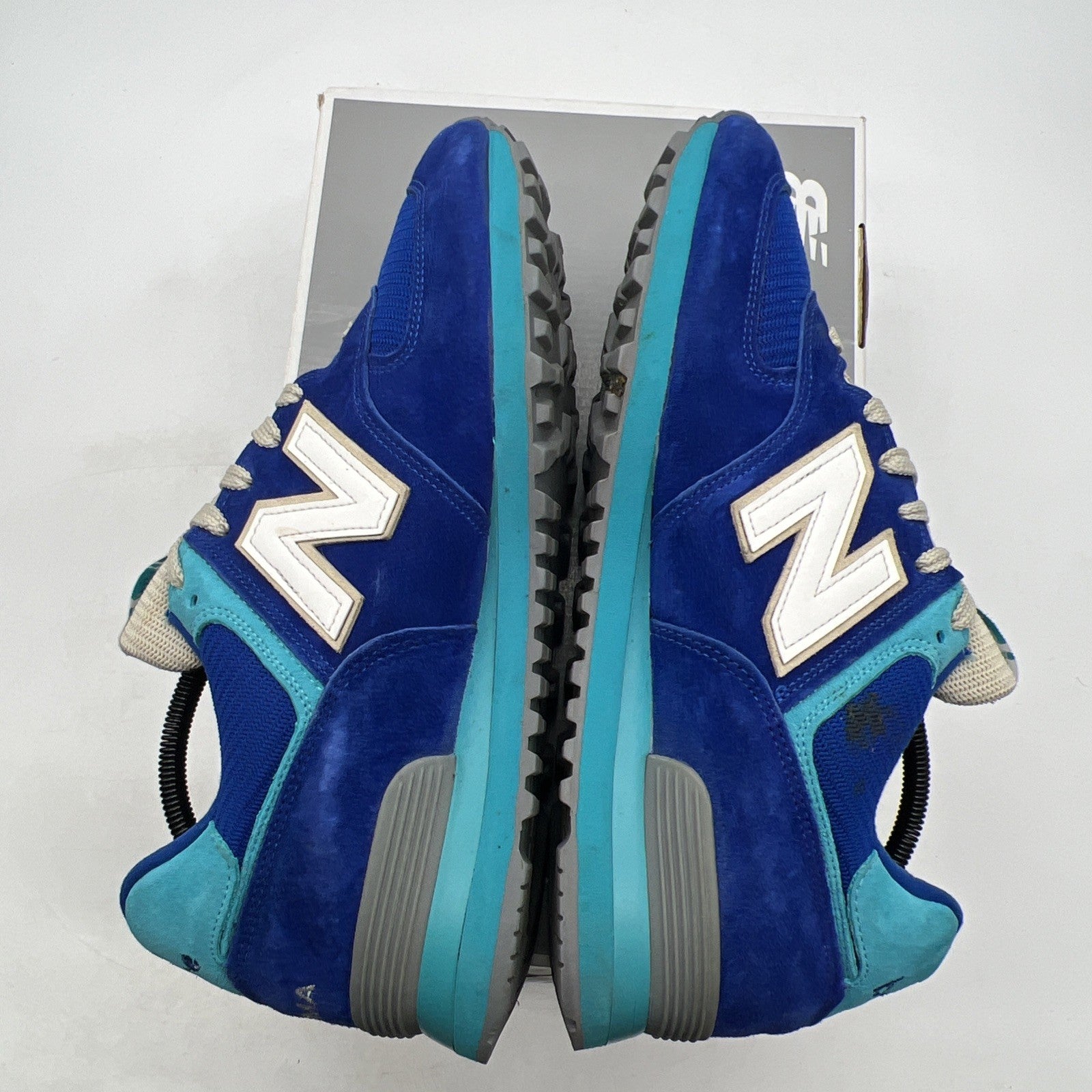 Size 9.5 - New Balance NB1 574 Blue Aqua (US574M1)