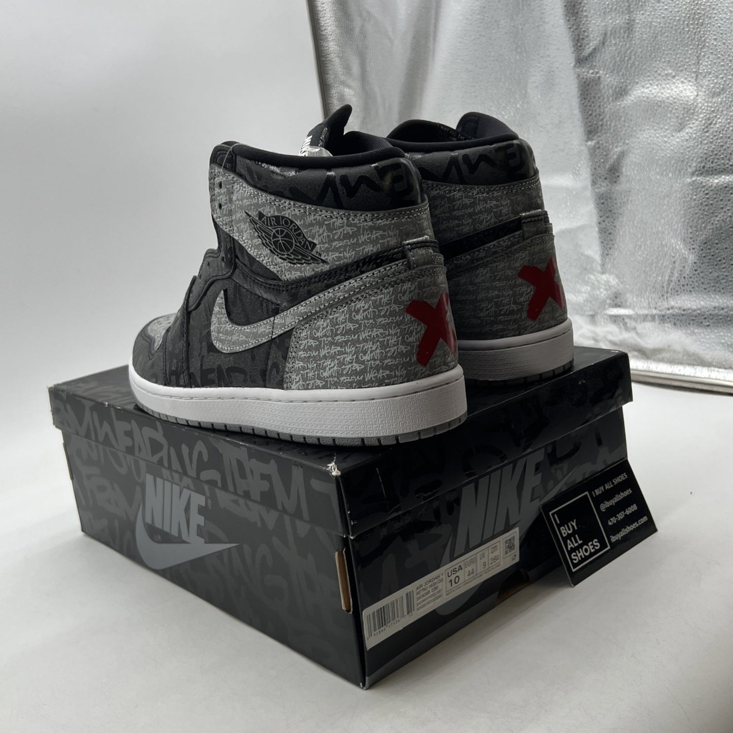 Size 10 - Air Jordan 1 OG High Rebellionaire (555088-036)