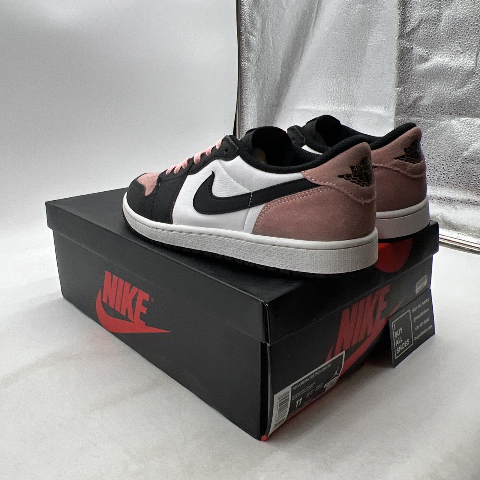 Size 11 - Air Jordan 1 Low OG Bleached Coral (CZ0790-061)
