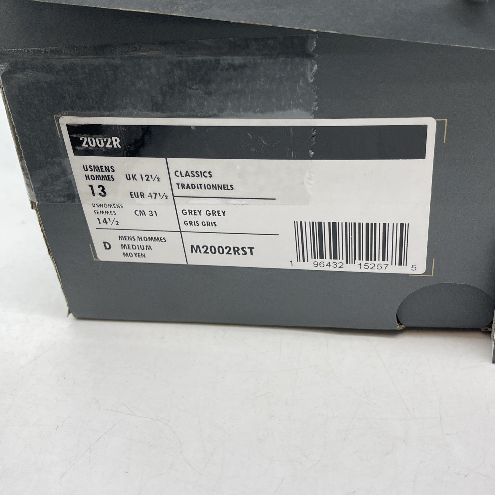 Size 13 - New Balance 2002R Steel Orca (M2002RST)