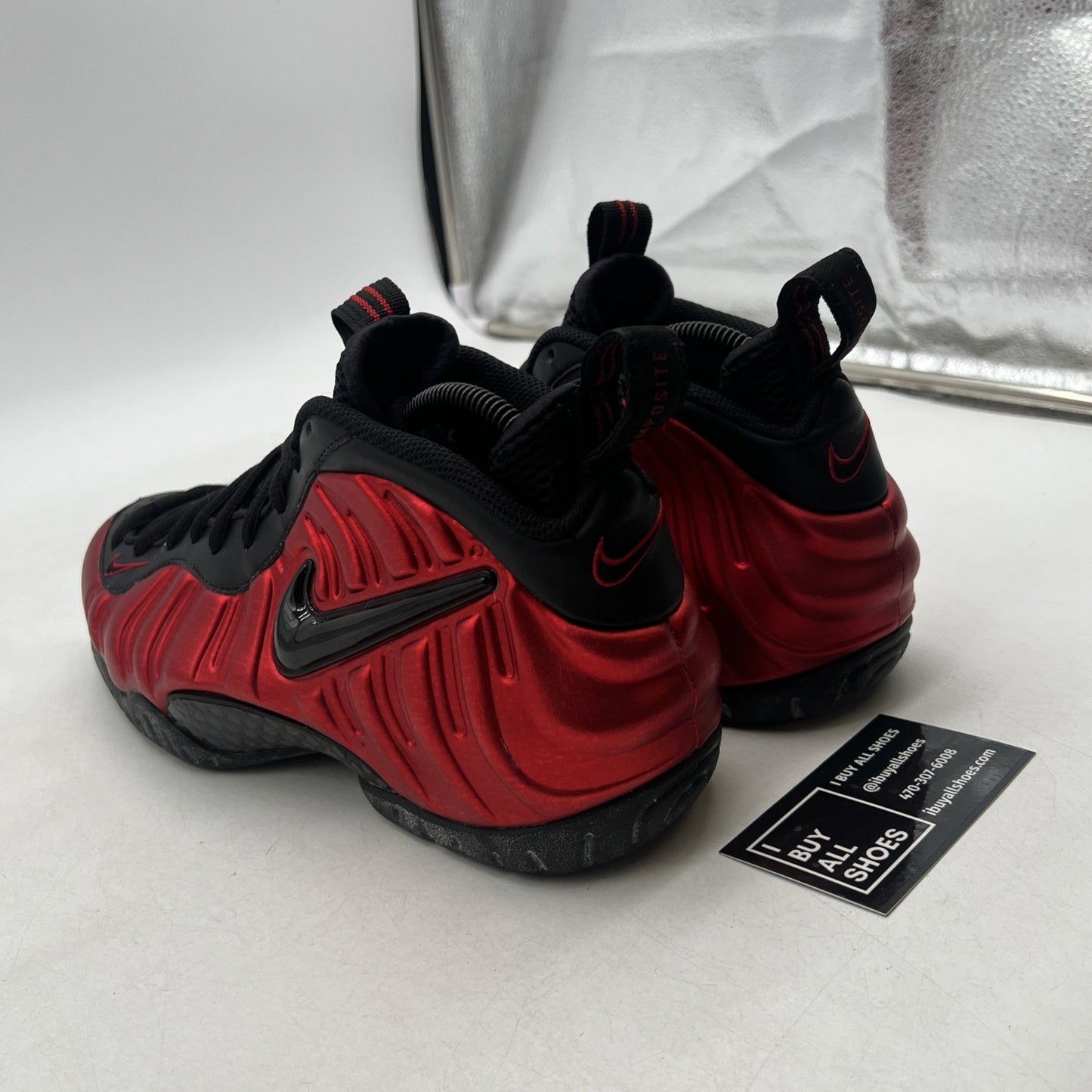 Size 7.5 - Nike Air Foamposite Pro 2016 University Red (624041-604)