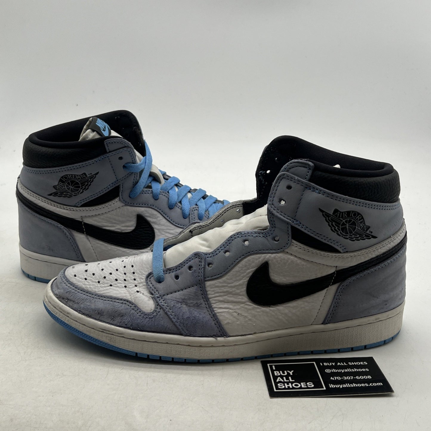 Size 11 - Air Jordan 1 Retro OG High University Blue (555088-134)