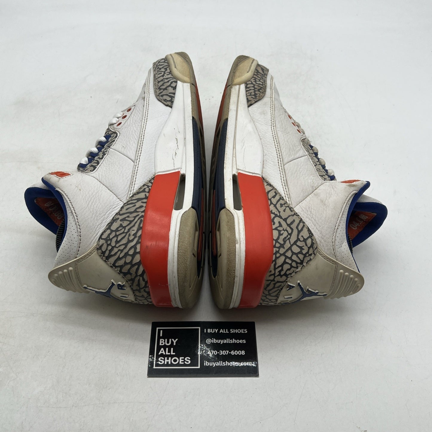 Size 8 - Air Jordan 3 Retro Knicks (136064-148)