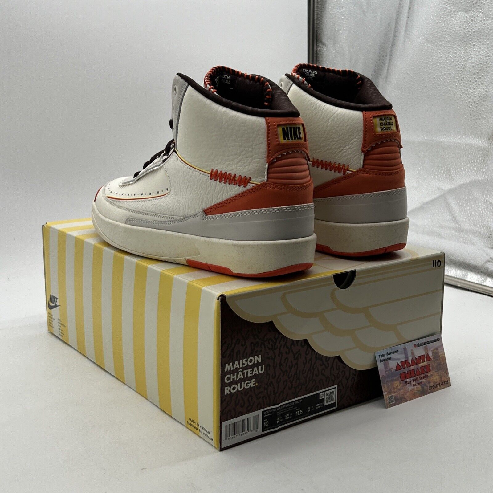 Size 10 - Maison Château Rouge x Air Jordan 2 United Youth International