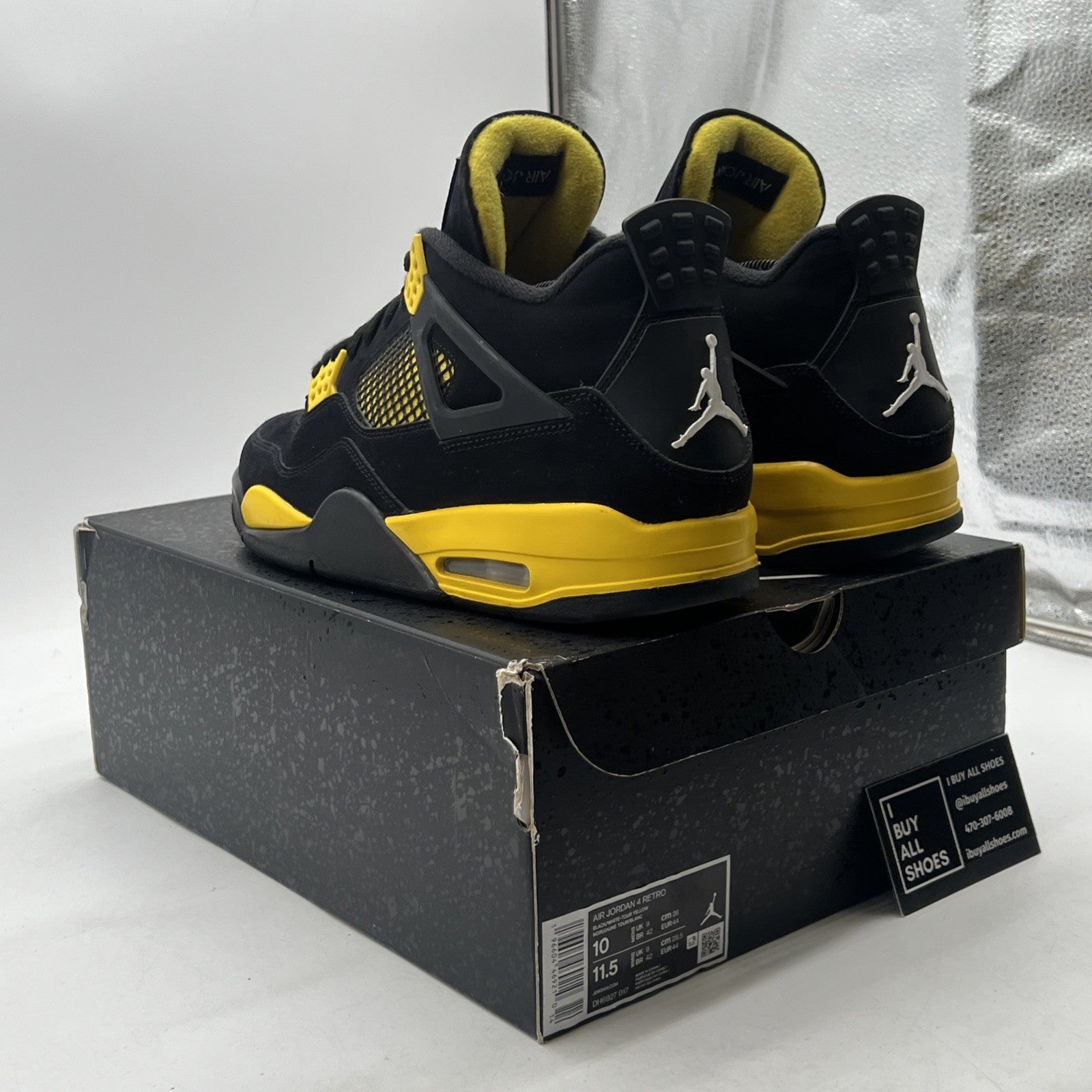 Size 10 - Air Jordan 4 Retro Mid Thunder (DH6927-017)