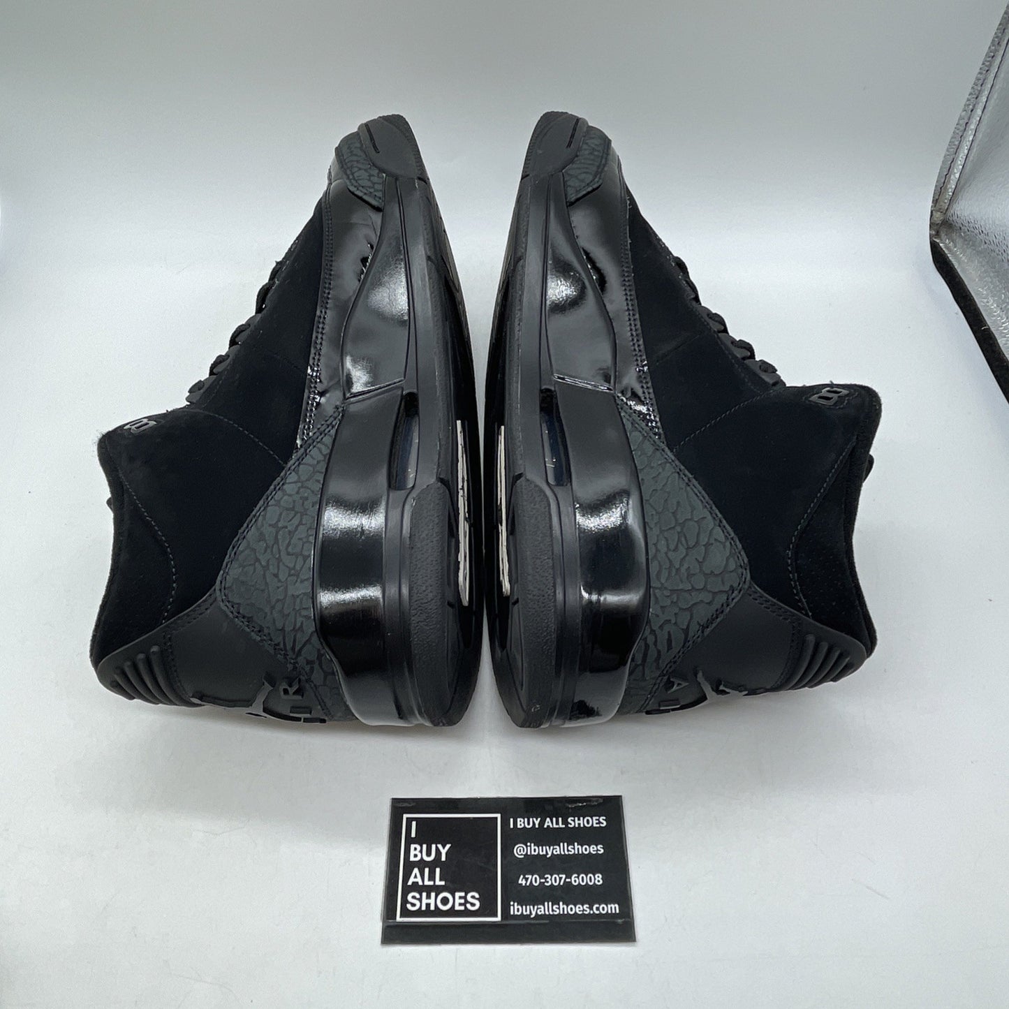 Size 13 - Air Jordan 3 Retro 2025 Black Cat Suede Leather (CT8532-001)