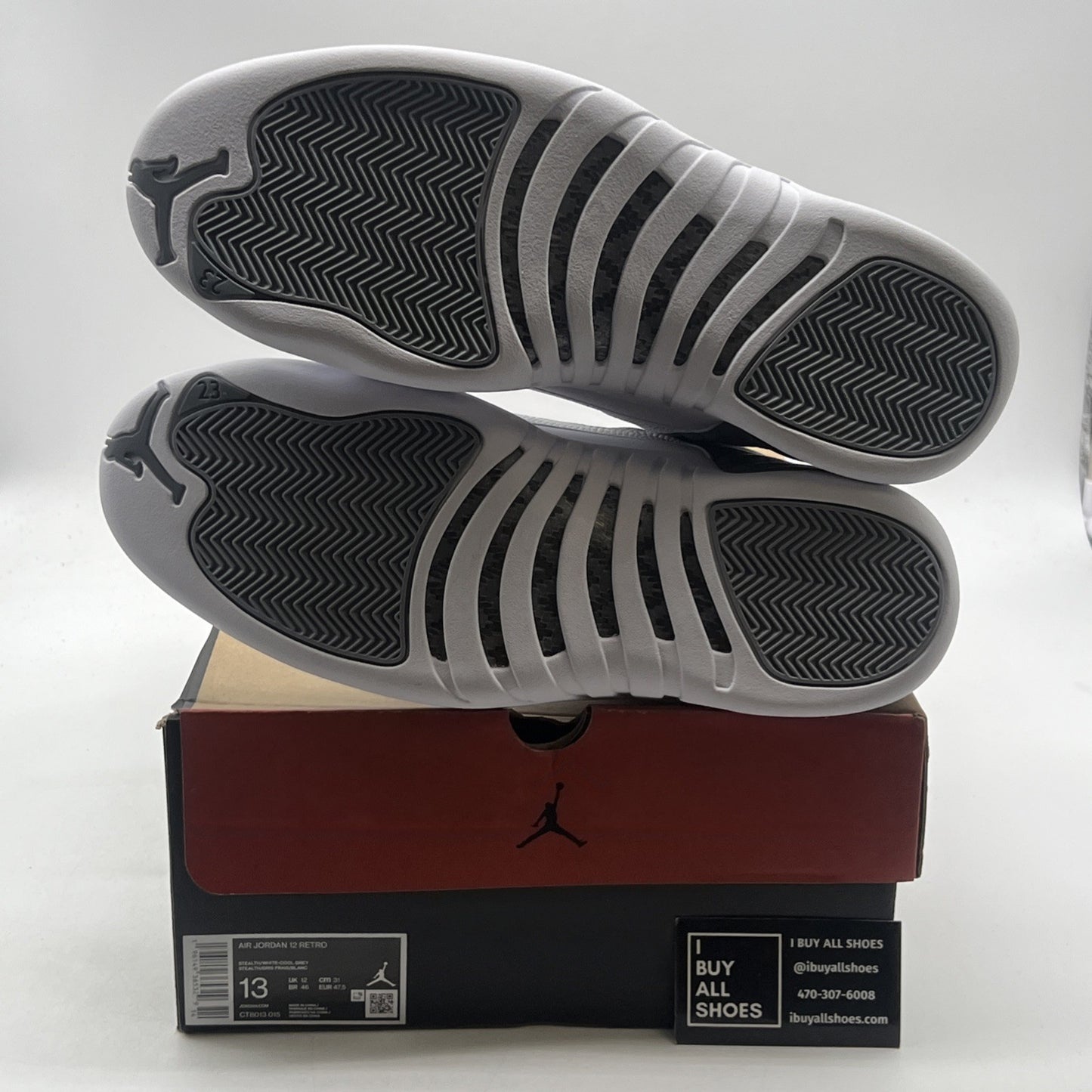 Size 13 - Air Jordan 12 Stealth 2022 (CT8013-015)