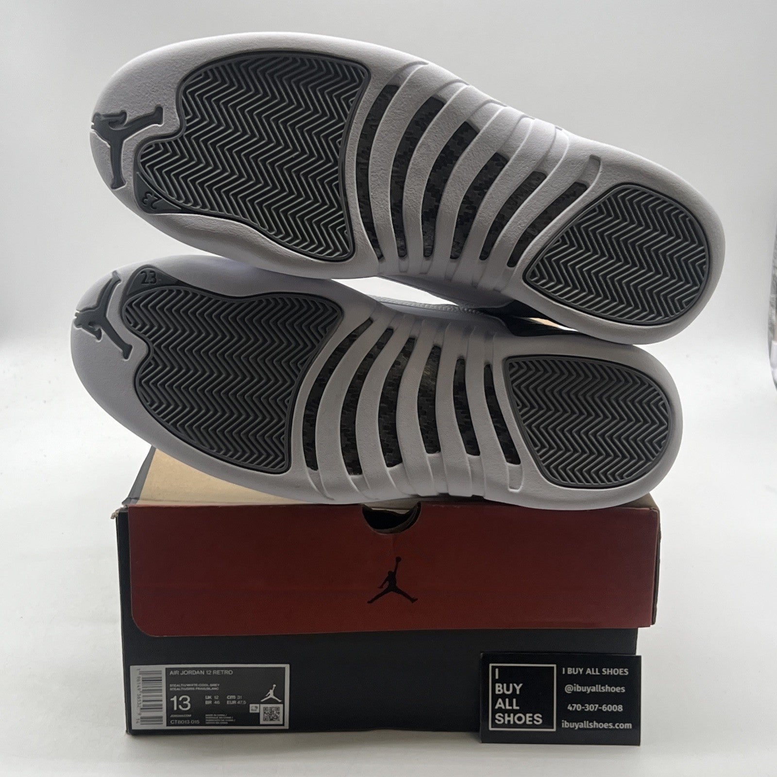 Size 13 - Air Jordan 12 Stealth 2022 (CT8013-015)